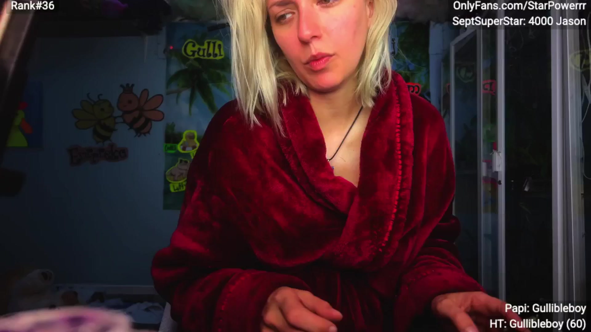 Gallery image thumbnail from StarPowerrr's myfreecams stream on, 09/07/2025, 10:30 image 1 of 20