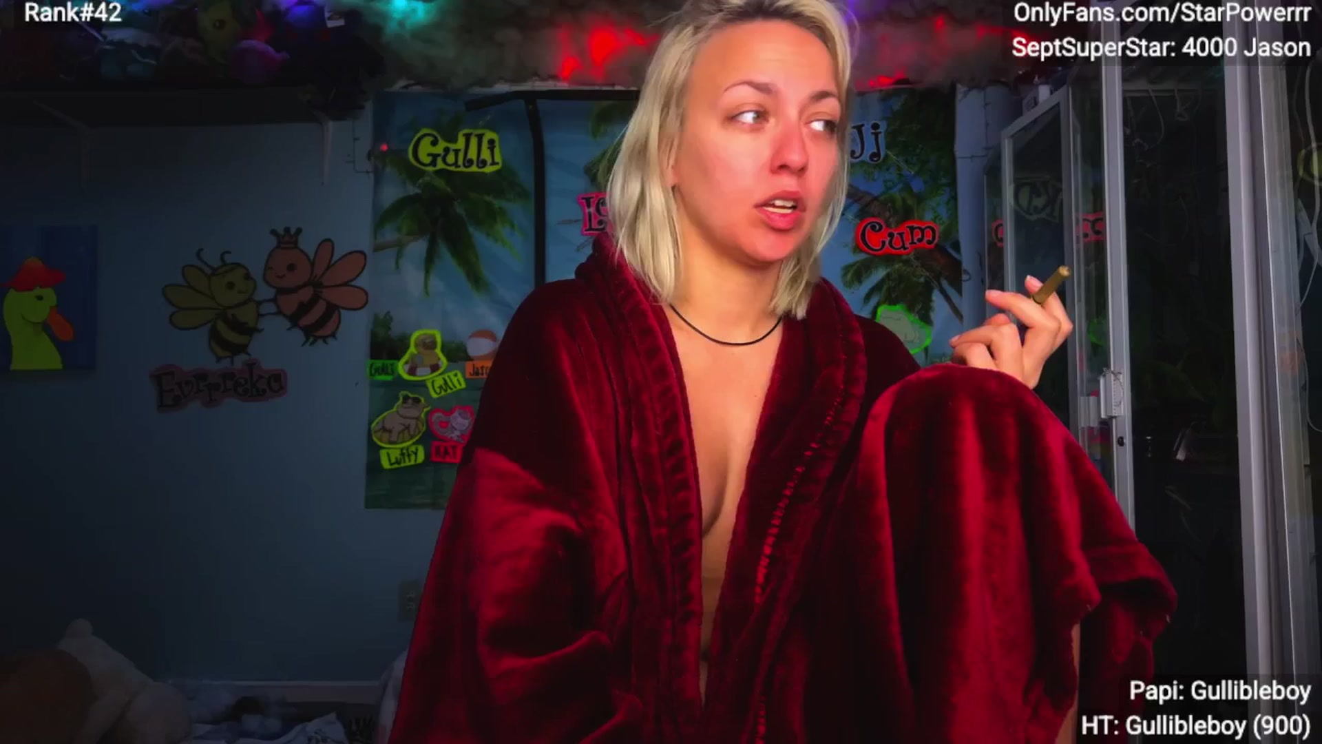 Gallery image thumbnail from StarPowerrr's myfreecams stream on, 09/09/2025, 08:28 image 1 of 20