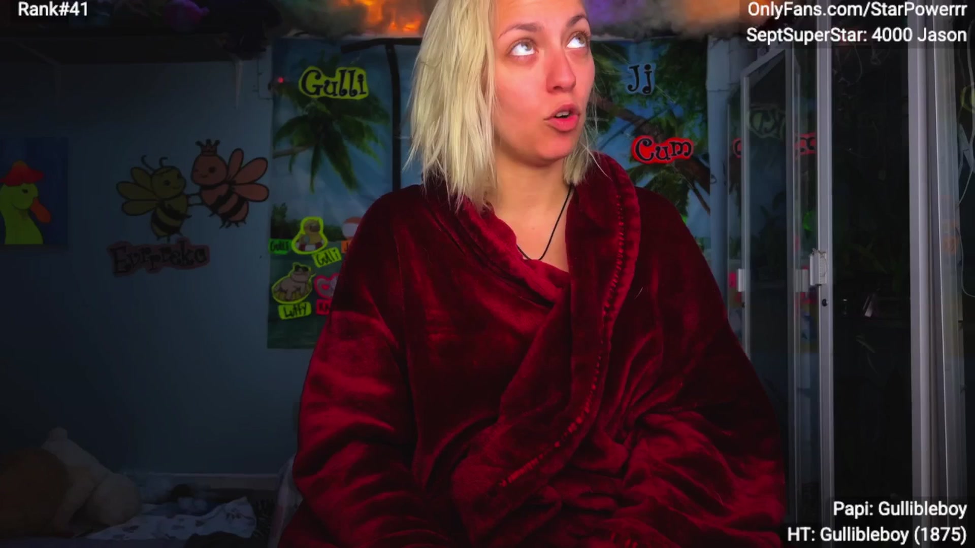 Gallery image thumbnail from StarPowerrr's myfreecams stream on, 09/09/2025, 08:28 image 9 of 20