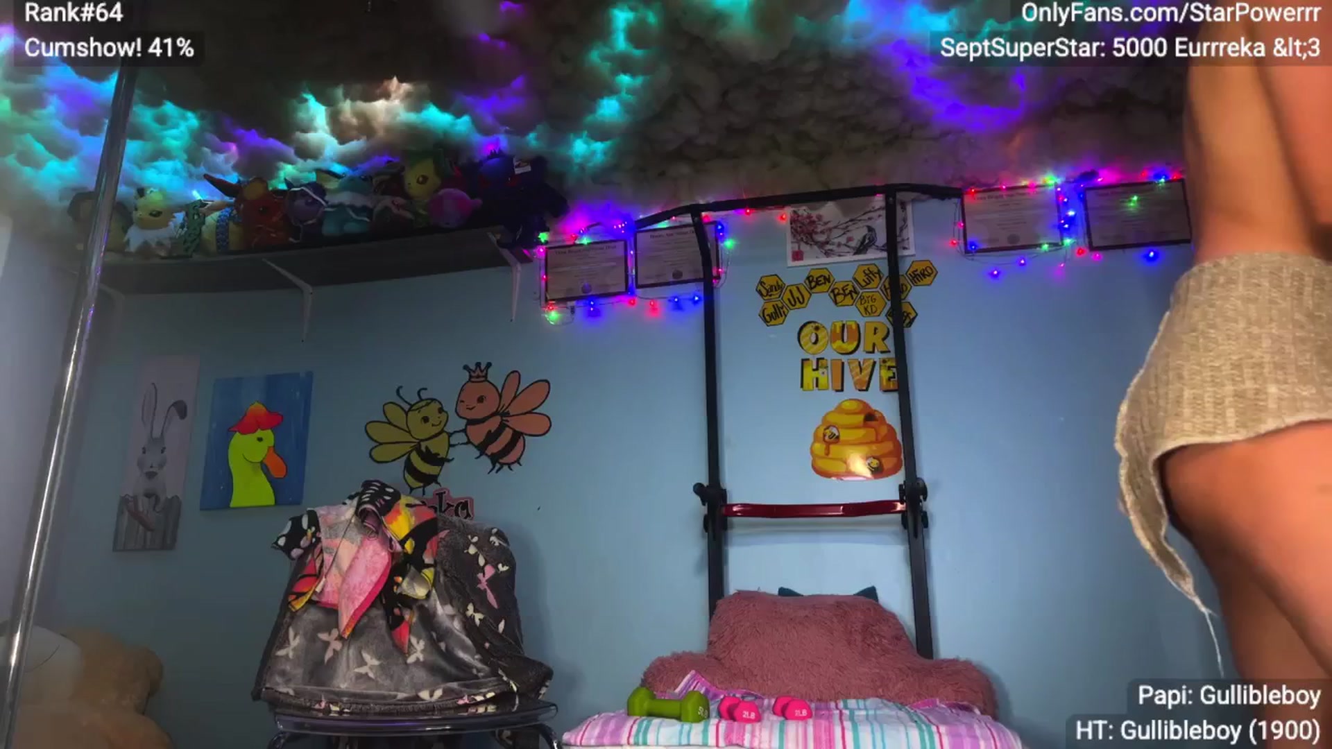 Gallery image thumbnail from StarPowerrr's myfreecams stream on, 09/20/2025, 07:00 image 19 of 20