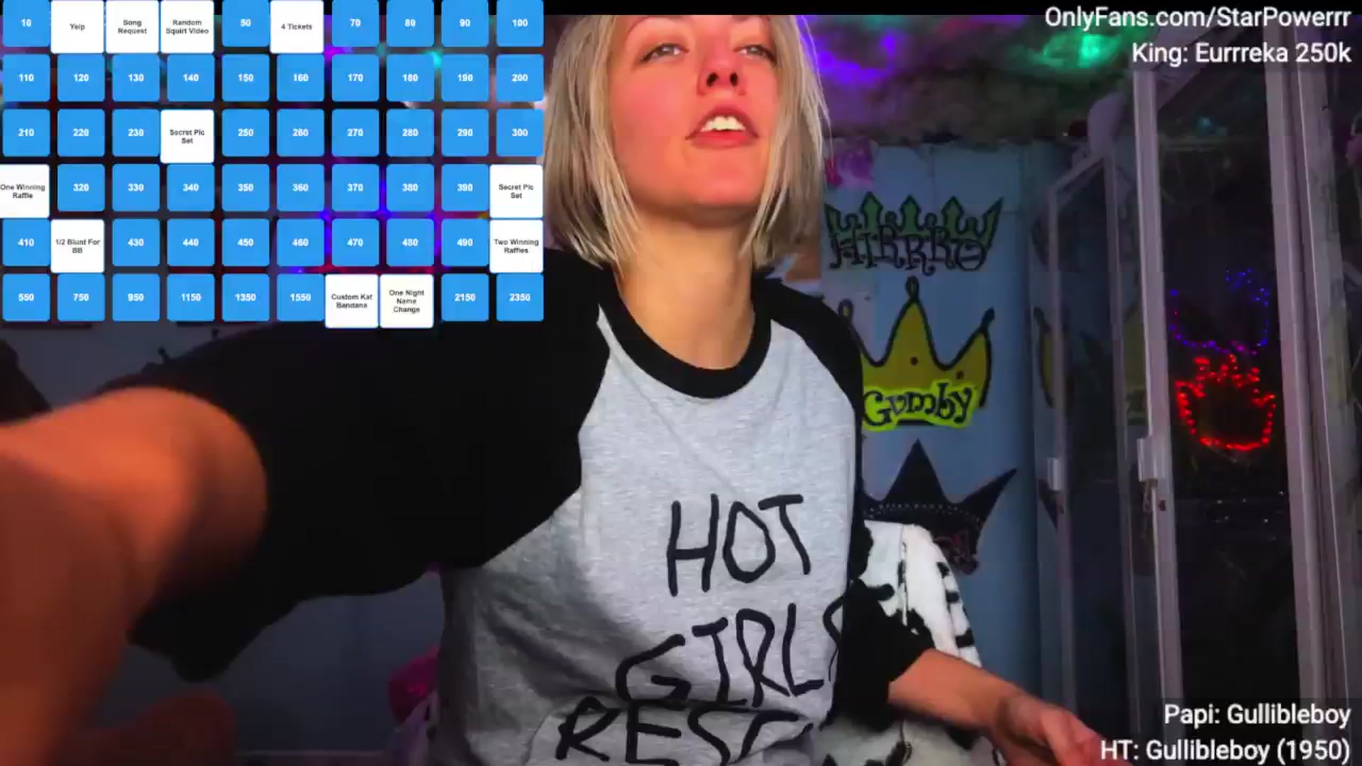 Gallery image thumbnail from StarPowerrr's myfreecams stream on, 11/10/2025, 09:15 image 5 of 20