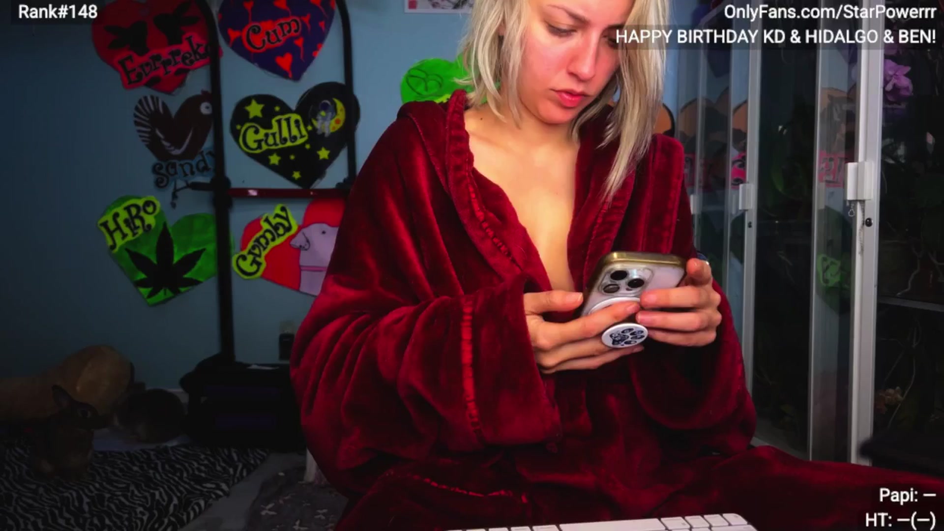 Gallery image thumbnail from StarPowerrr's myfreecams stream on, 02/04/2026, 09:10 image 1 of 20