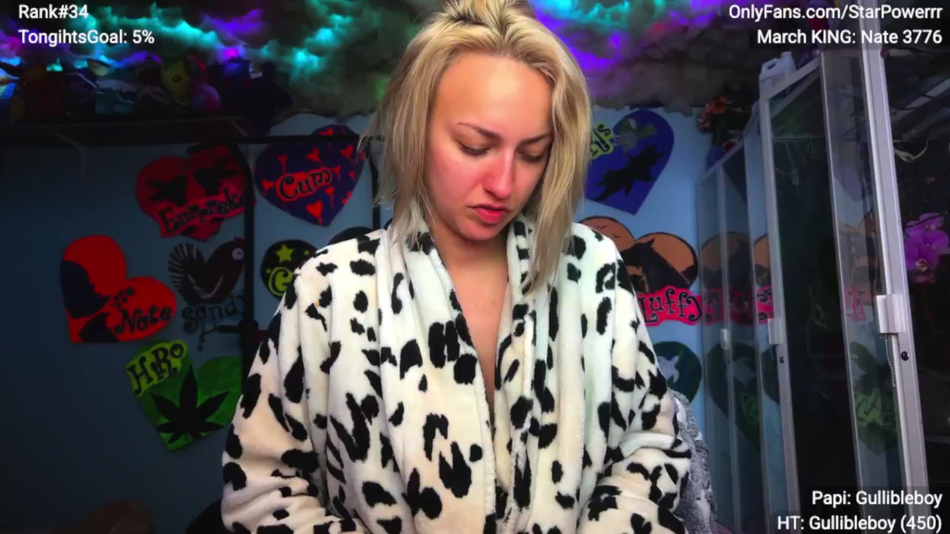 Gallery image thumbnail from StarPowerrr's myfreecams stream on, 03/05/2026, 10:39 image 1 of 20