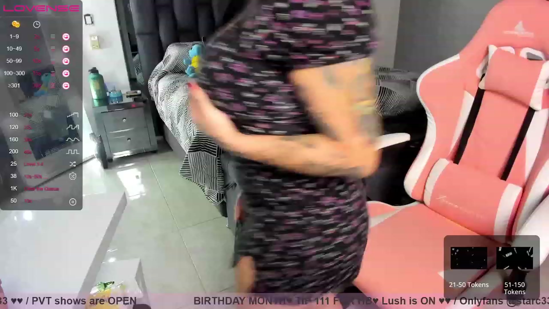 Gallery image thumbnail from Star_castle's myfreecams stream on, 06/08/2023, 23:10 image 16 of 20