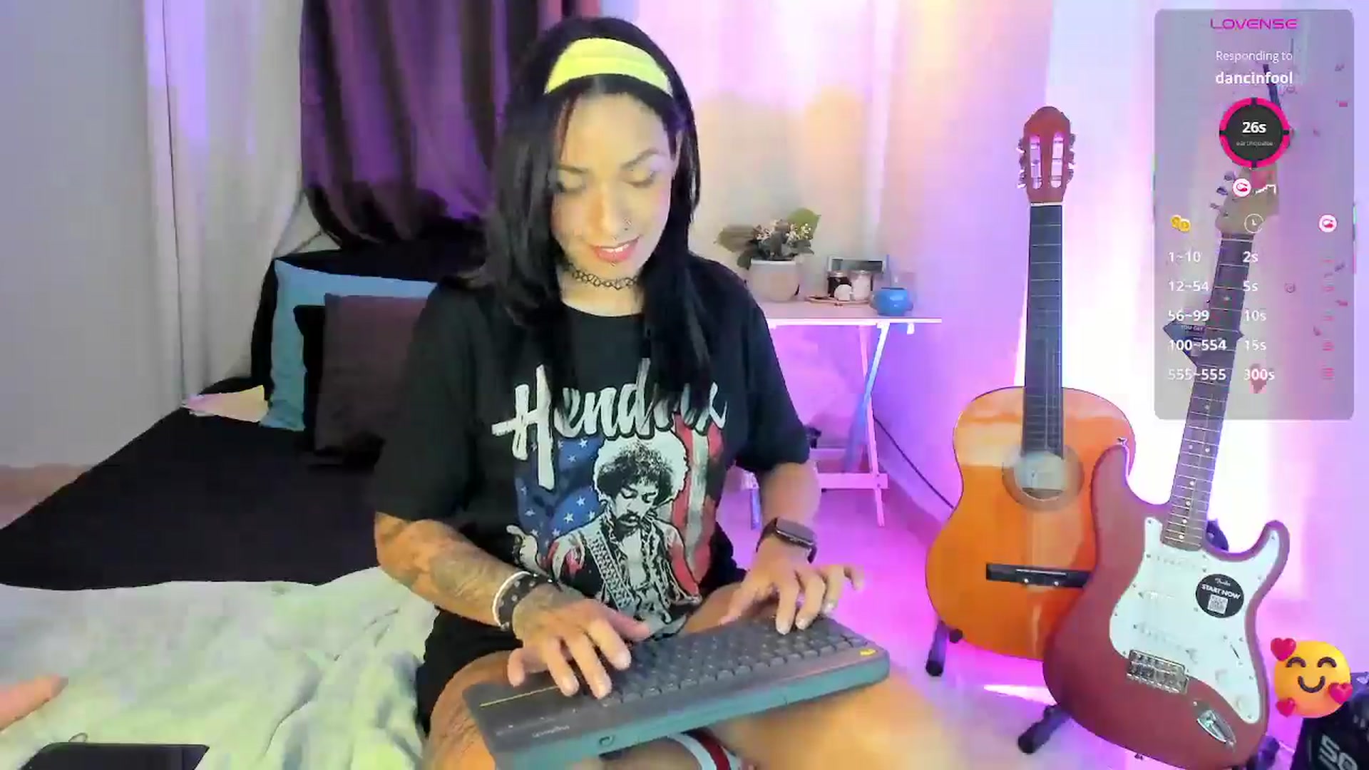 Gallery image thumbnail from Steamy_julia's myfreecams stream on, 04/10/2025, 22:43 image 4 of 20