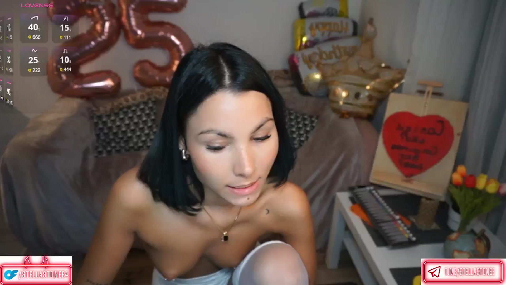 Gallery image thumbnail from StellaStone4's myfreecams stream on, 01/17/2025, 02:17 image 15 of 20