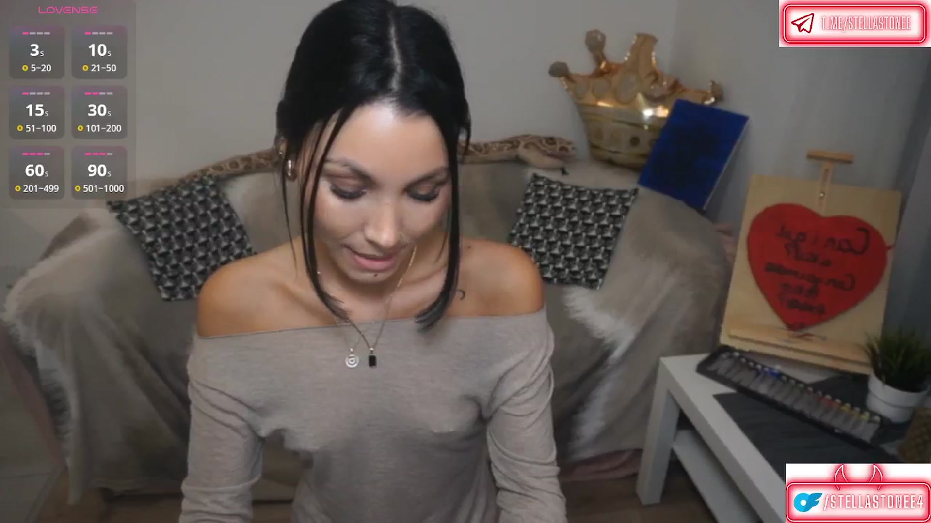 Gallery image thumbnail from StellaStone4's myfreecams stream on, 02/16/2025, 23:48 image 18 of 20