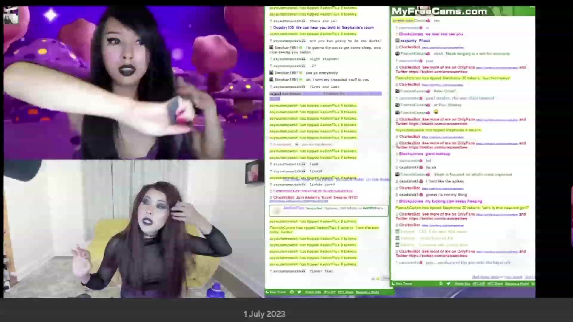 Gallery image thumbnail from Stephanie's myfreecams stream on, 07/01/2023, 05:51 image 19 of 20