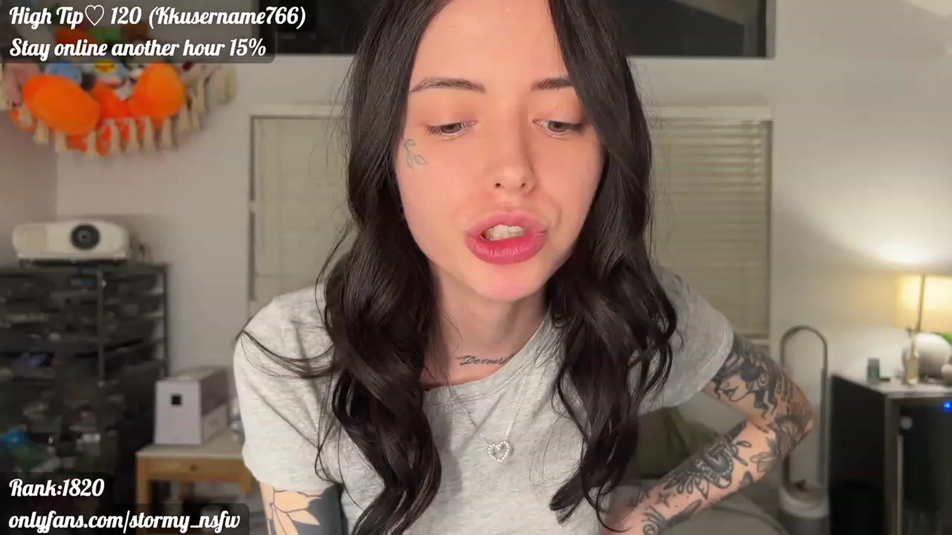 Gallery image thumbnail from Stormy's myfreecams stream on, 03/02/2023, 04:10 image 3 of 20