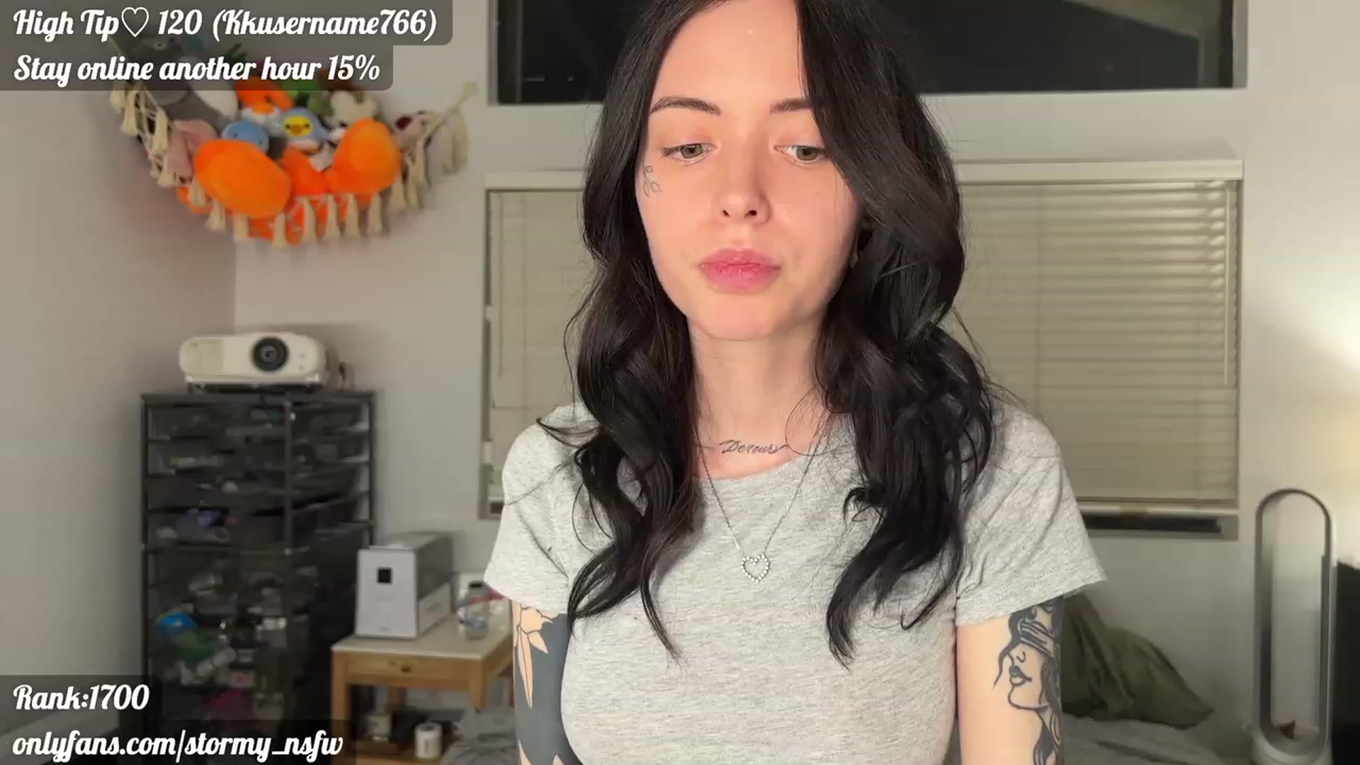 Gallery image thumbnail from Stormy's myfreecams stream on, 03/02/2023, 04:10 image 6 of 20