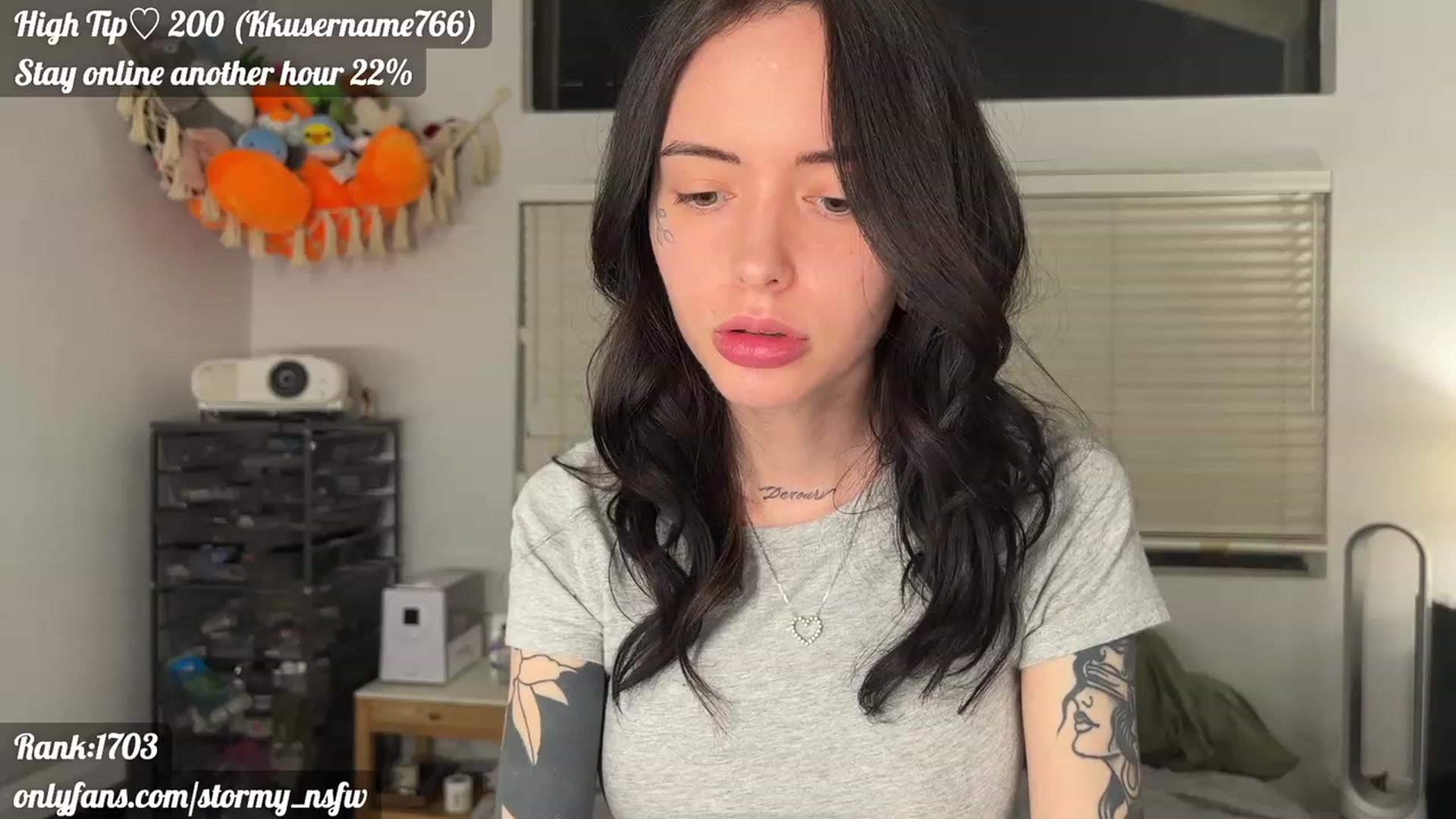 Gallery image thumbnail from Stormy's myfreecams stream on, 03/02/2023, 04:10 image 7 of 20
