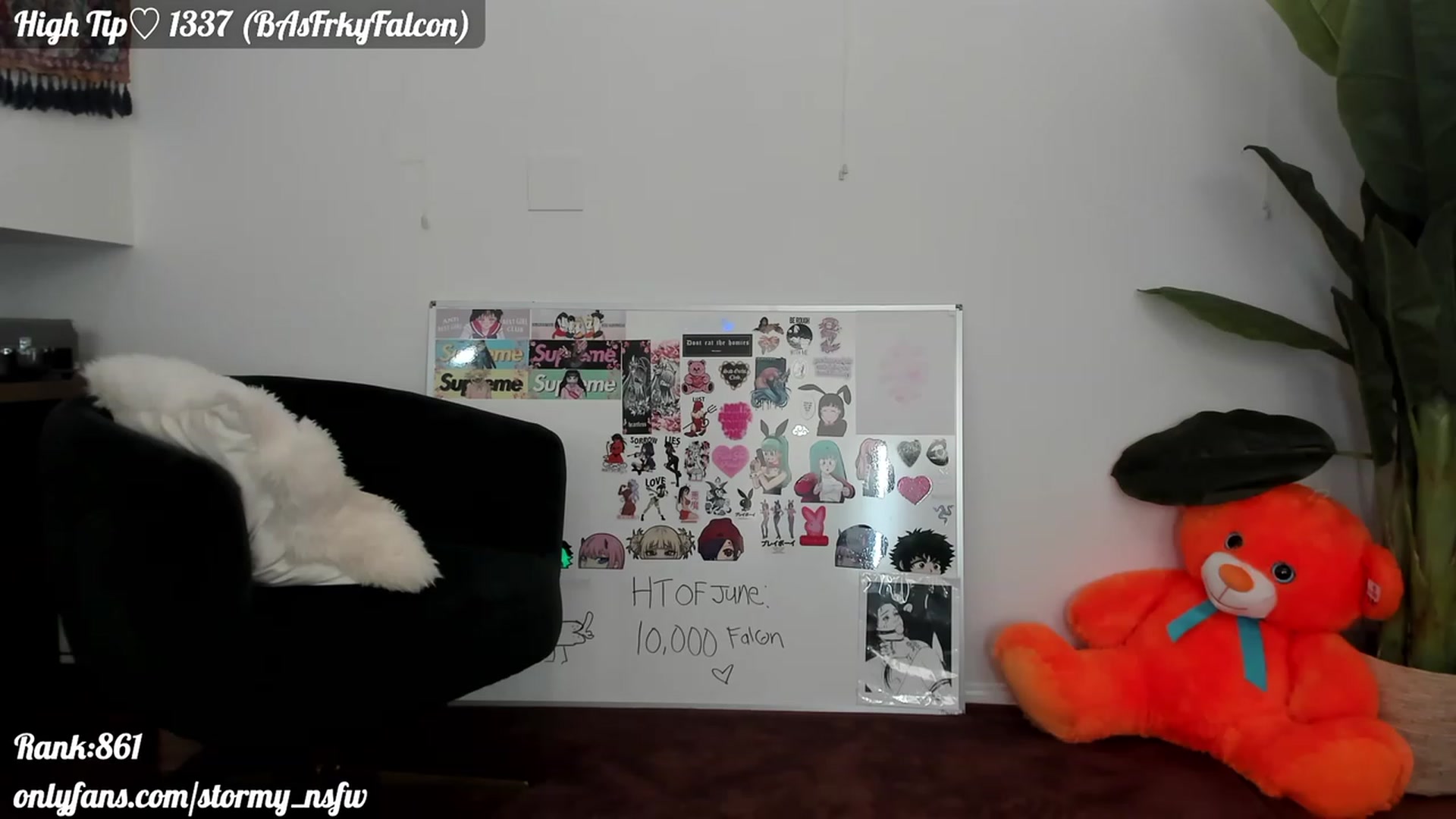 Gallery image thumbnail from Stormy's myfreecams stream on, 06/28/2023, 01:09 image 7 of 20
