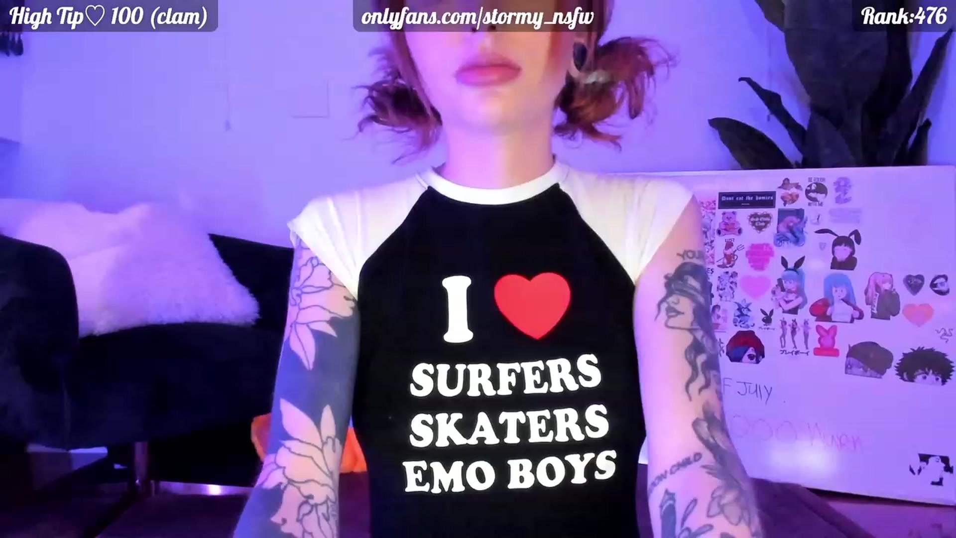 Gallery image thumbnail from Stormy's myfreecams stream on, 07/06/2023, 06:34 image 4 of 20