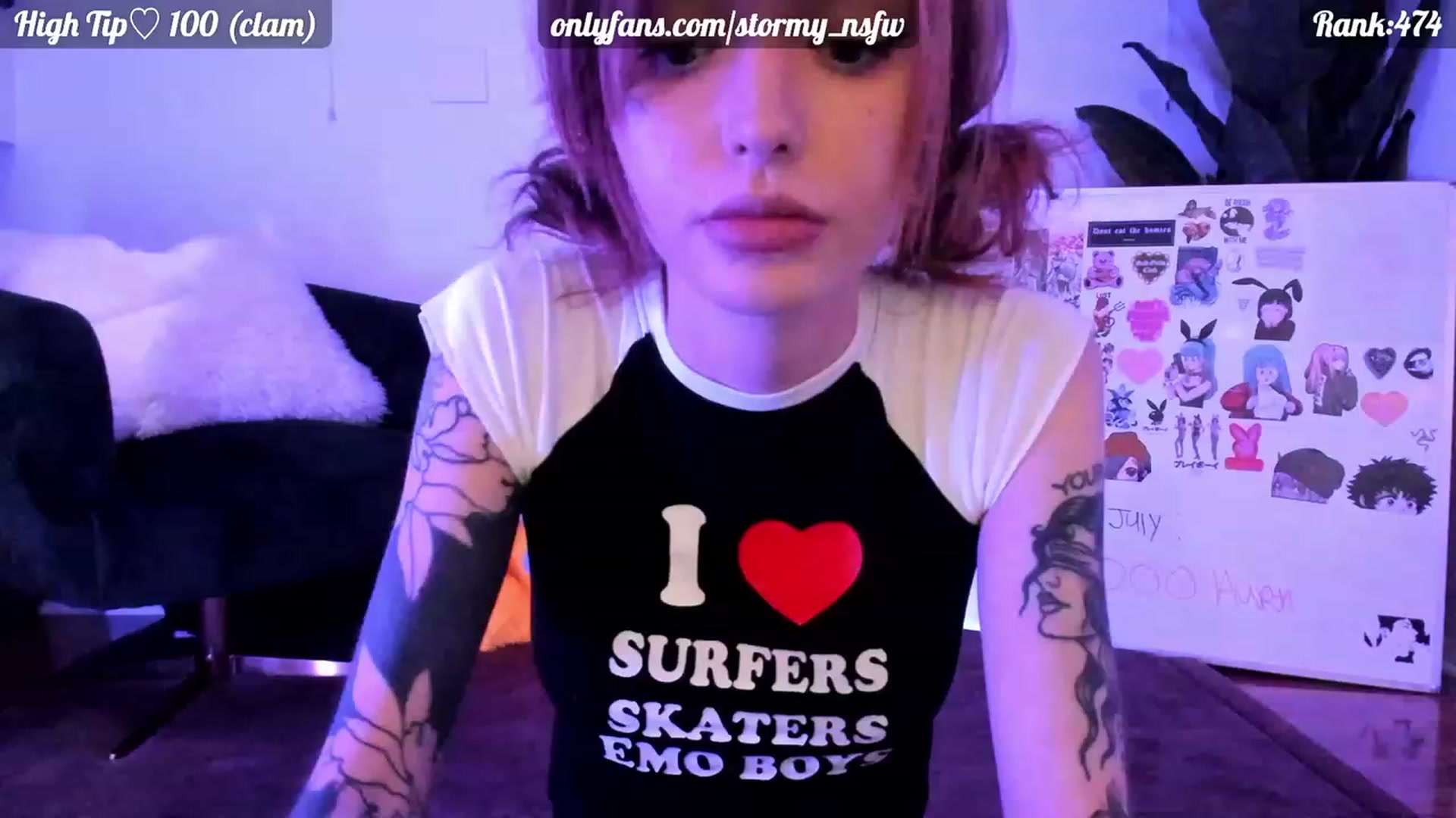 Gallery image thumbnail from Stormy's myfreecams stream on, 07/06/2023, 06:34 image 5 of 20