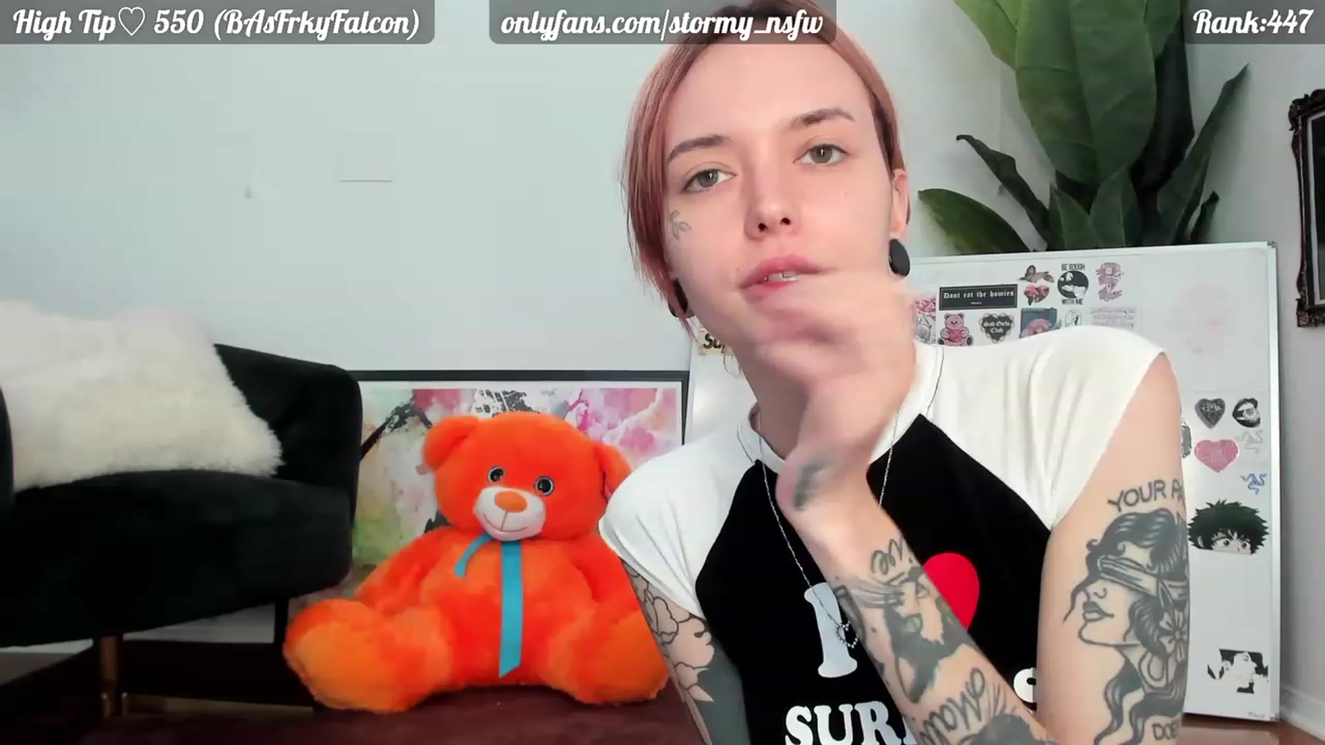 Gallery image thumbnail from Stormy's myfreecams stream on, 07/07/2023, 01:50 image 9 of 20