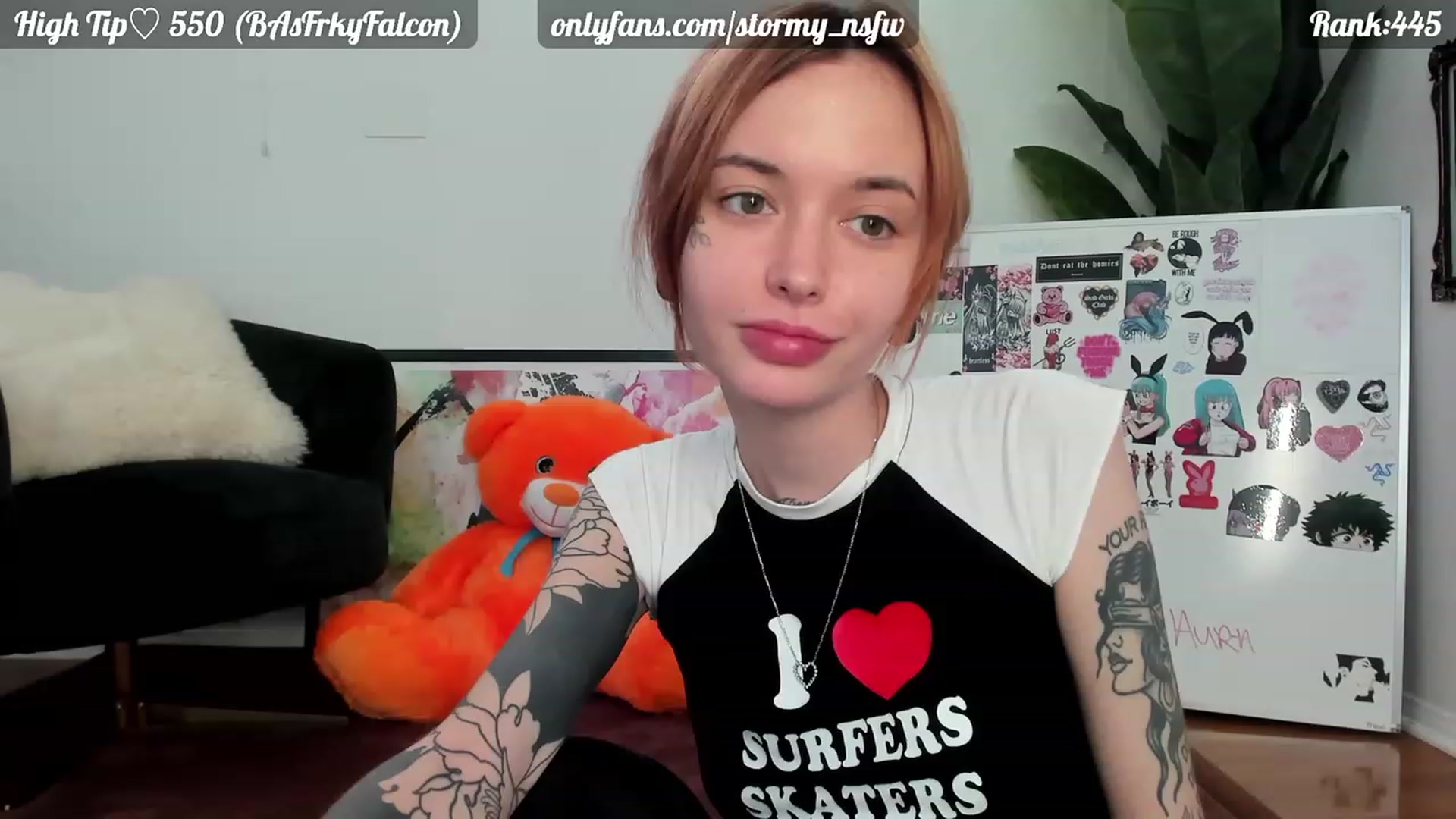Gallery image thumbnail from Stormy's myfreecams stream on, 07/07/2023, 01:50 image 6 of 20