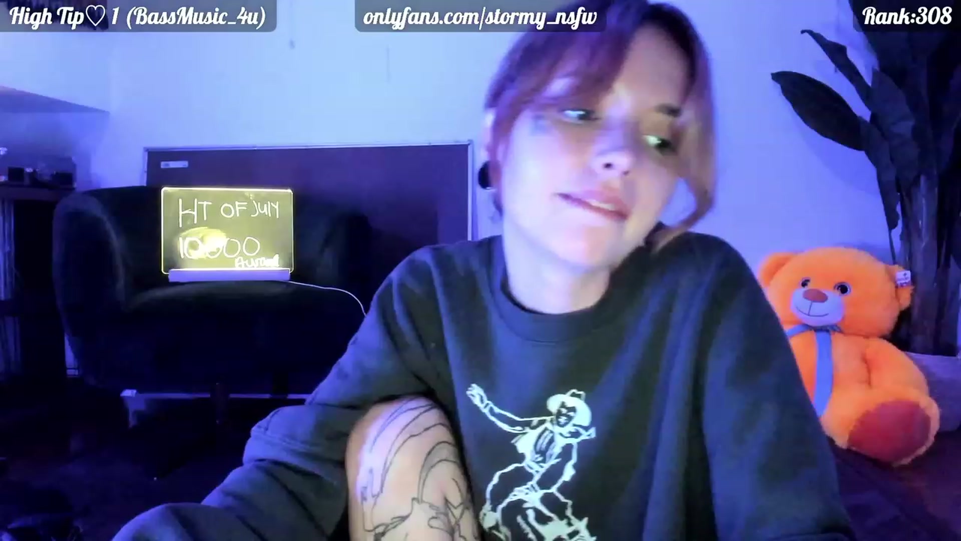 Gallery image thumbnail from Stormy's myfreecams stream on, 07/12/2023, 06:03 image 4 of 20