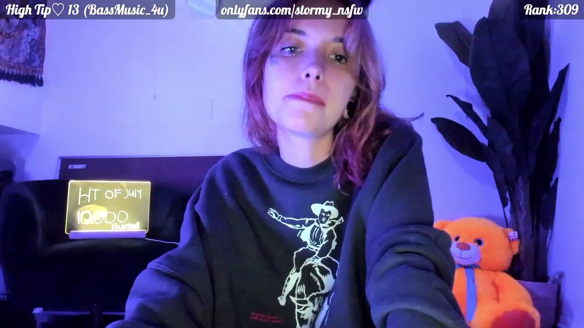 Gallery image thumbnail from Stormy's myfreecams stream on, 07/12/2023, 06:03 image 19 of 20