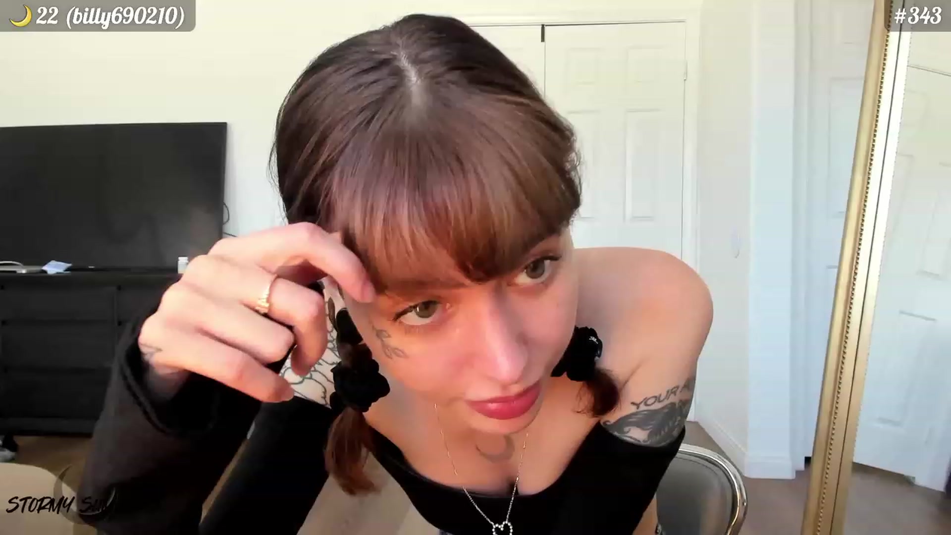 Gallery image thumbnail from Stormy's myfreecams stream on, 07/25/2023, 24:03 image 5 of 20