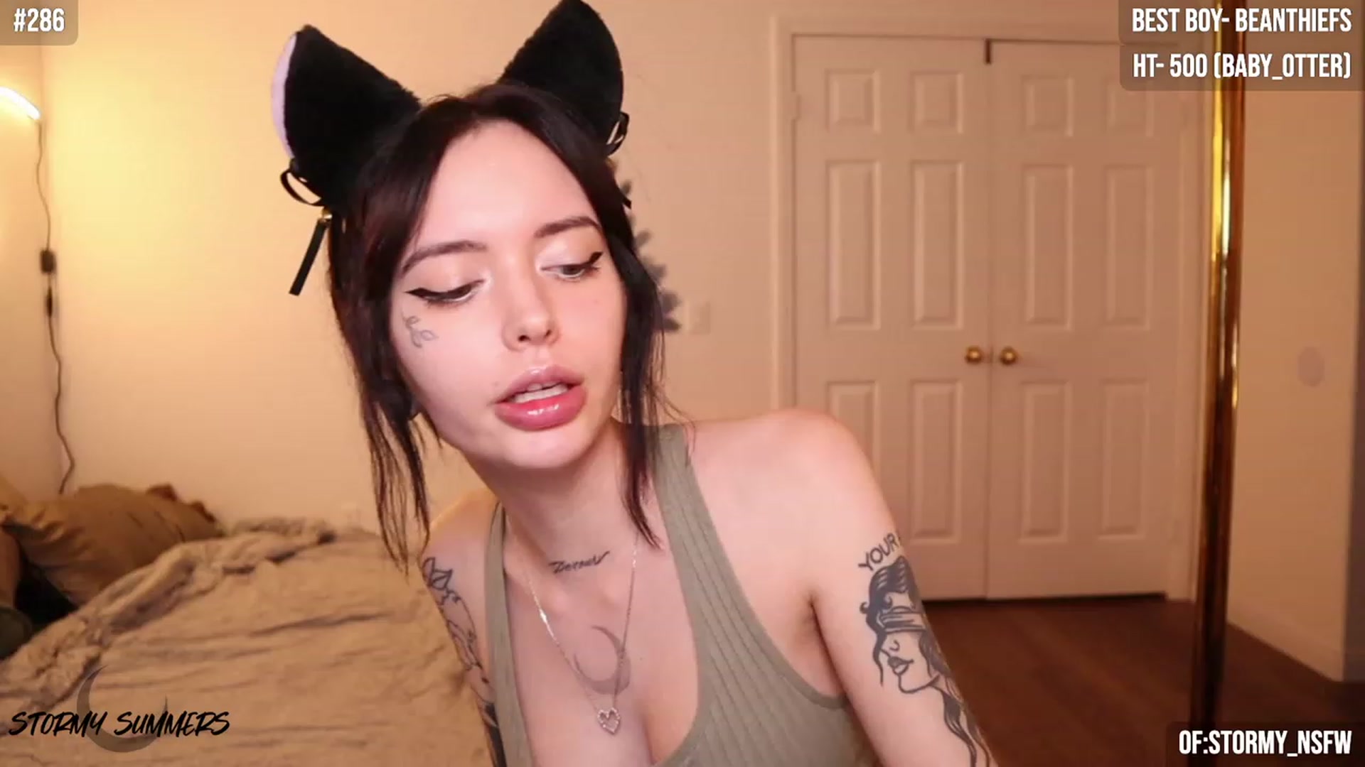 Gallery image thumbnail from Stormy's myfreecams stream on, 12/03/2023, 04:34 image 12 of 20