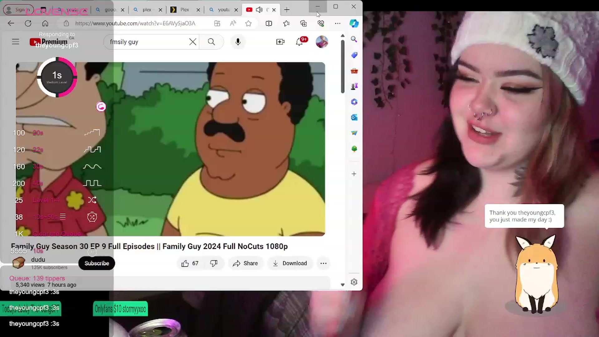 Gallery image thumbnail from Stormyxoo's myfreecams stream on, 02/25/2024, 07:55 image 9 of 20