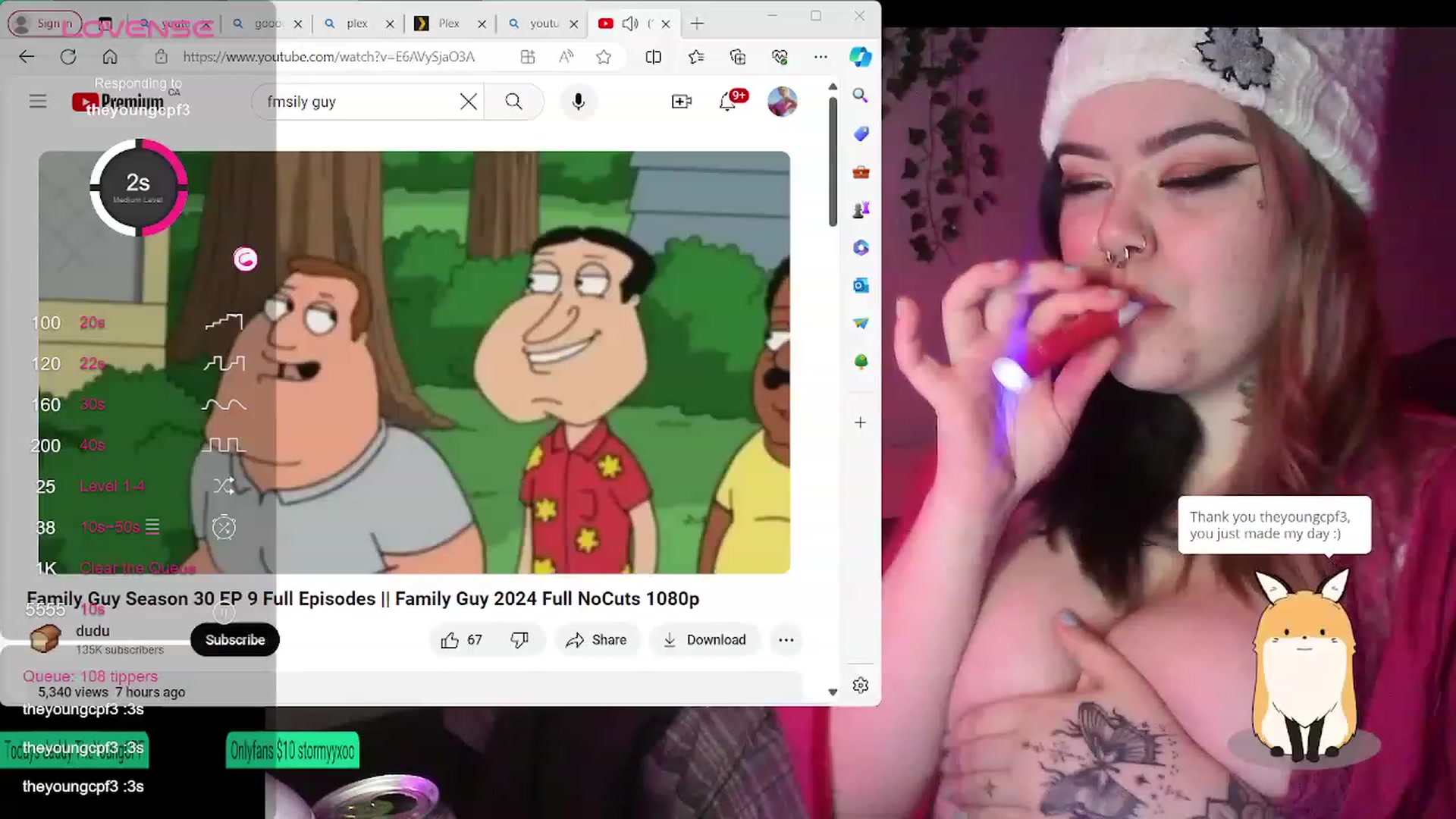 Gallery image thumbnail from Stormyxoo's myfreecams stream on, 02/25/2024, 07:55 image 8 of 20