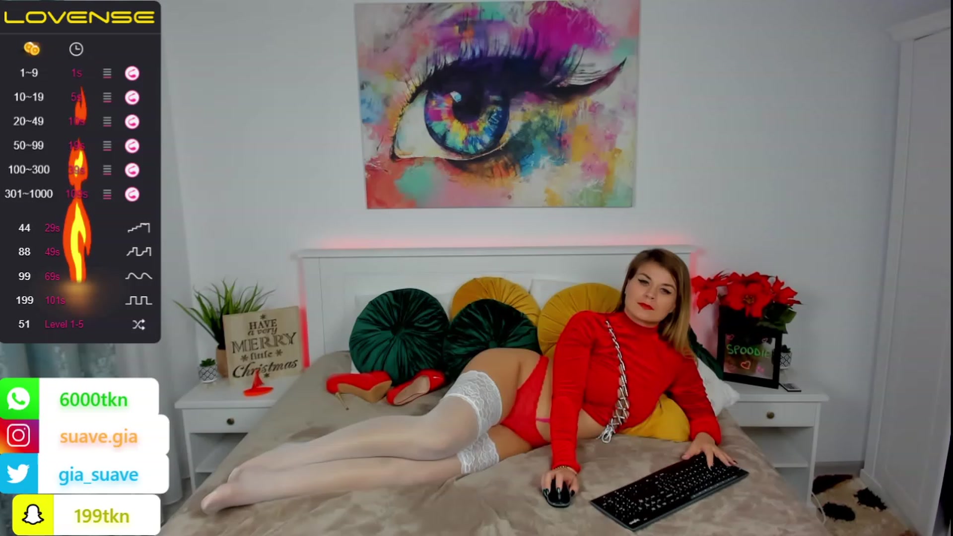 Gallery image thumbnail from SuaveGia's myfreecams stream on, 12/19/2022, 13:45 image 17 of 20