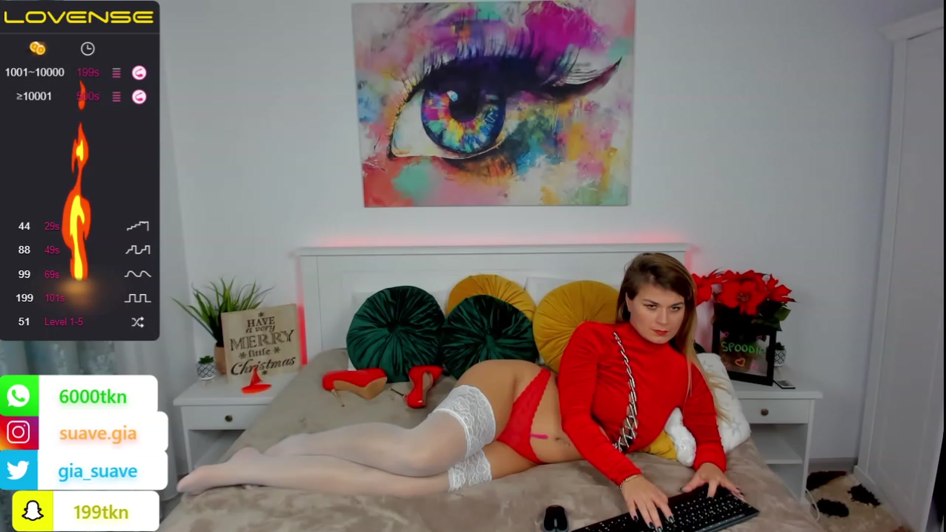 Gallery image thumbnail from SuaveGia's myfreecams stream on, 12/19/2022, 13:45 image 4 of 20