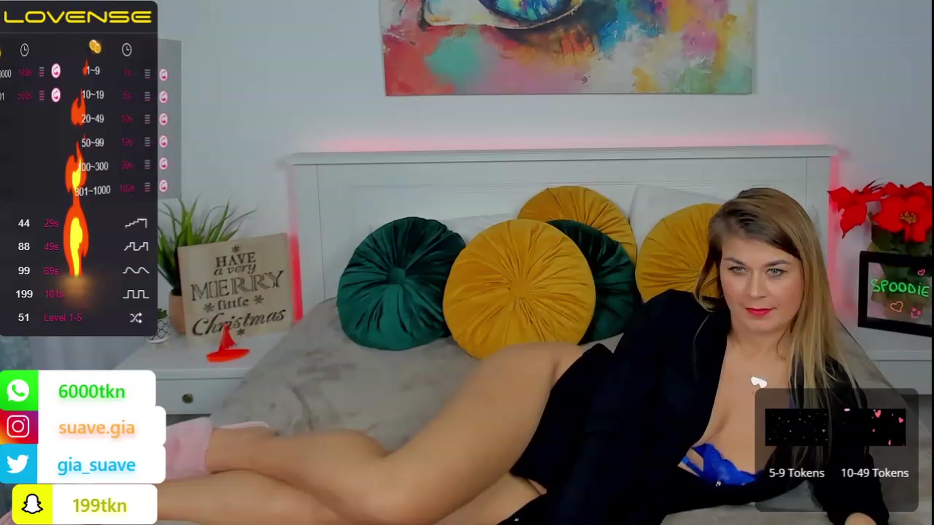 Gallery image thumbnail from SuaveGia's myfreecams stream on, 12/23/2022, 09:15 image 6 of 20