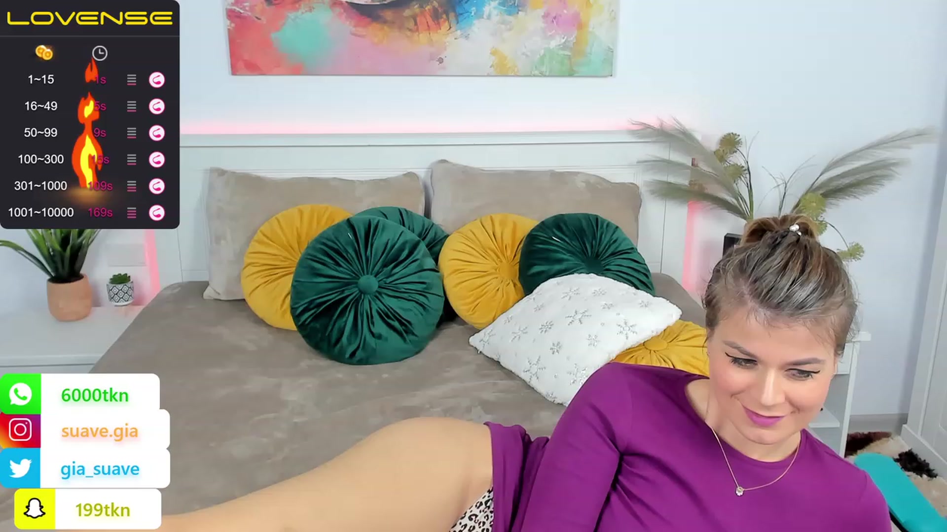 Gallery image thumbnail from SuaveGia's myfreecams stream on, 01/13/2023, 06:59 image 3 of 20