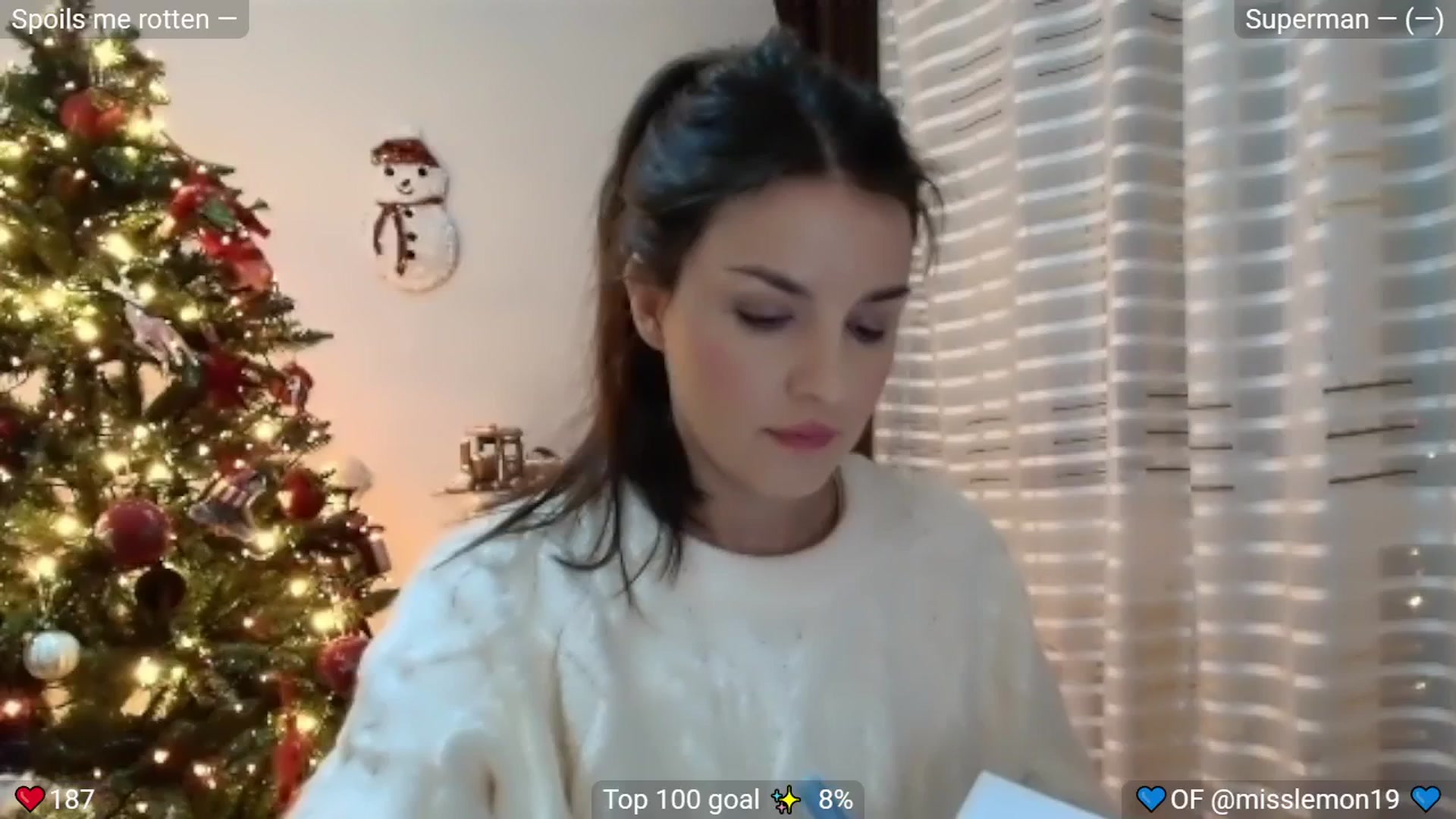 Gallery image thumbnail from SugarPlum's myfreecams stream on, 12/29/2025, 09:15 image 3 of 20