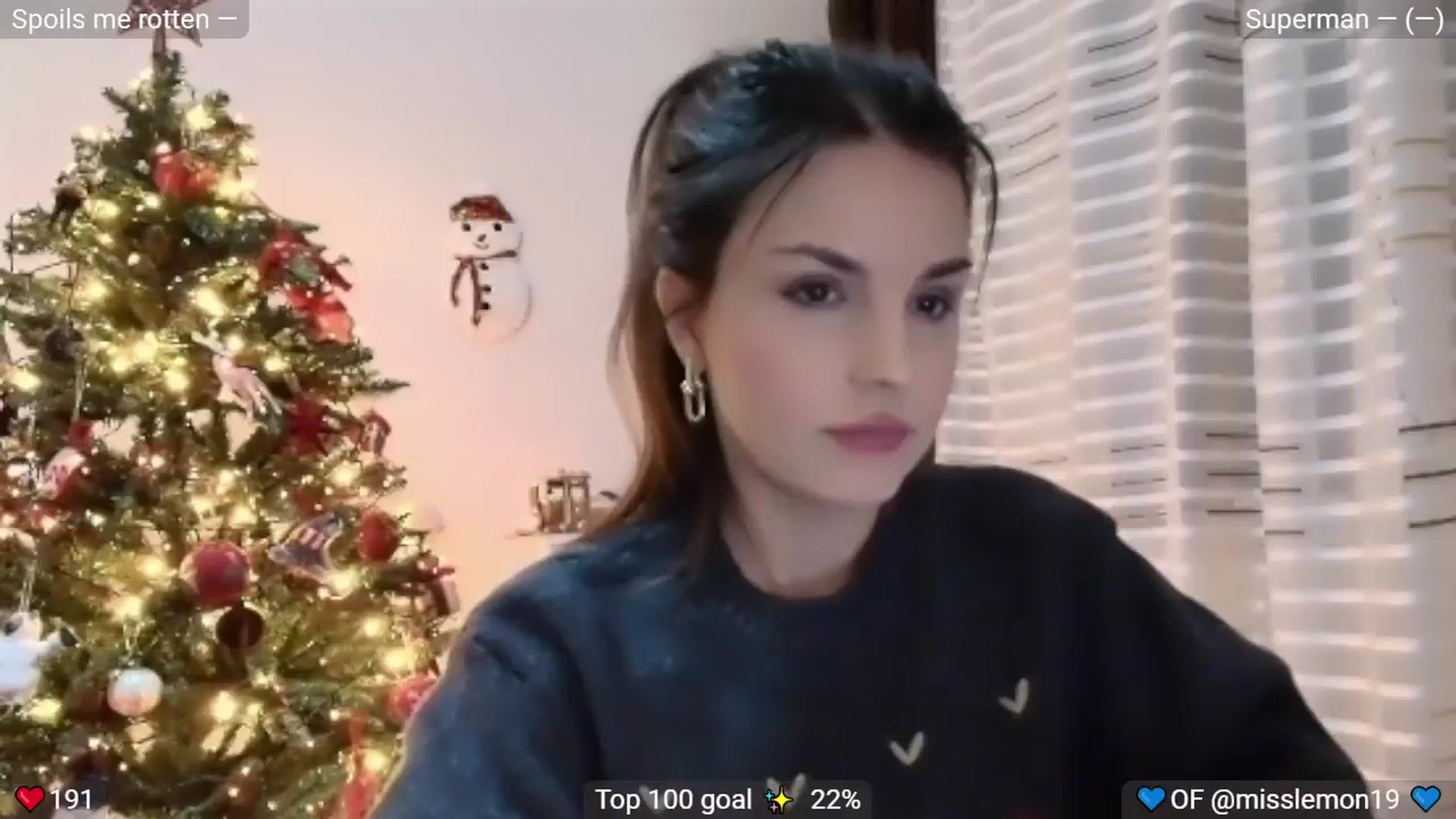 Gallery image thumbnail from SugarPlum's myfreecams stream on, 12/31/2025, 11:00 image 2 of 20