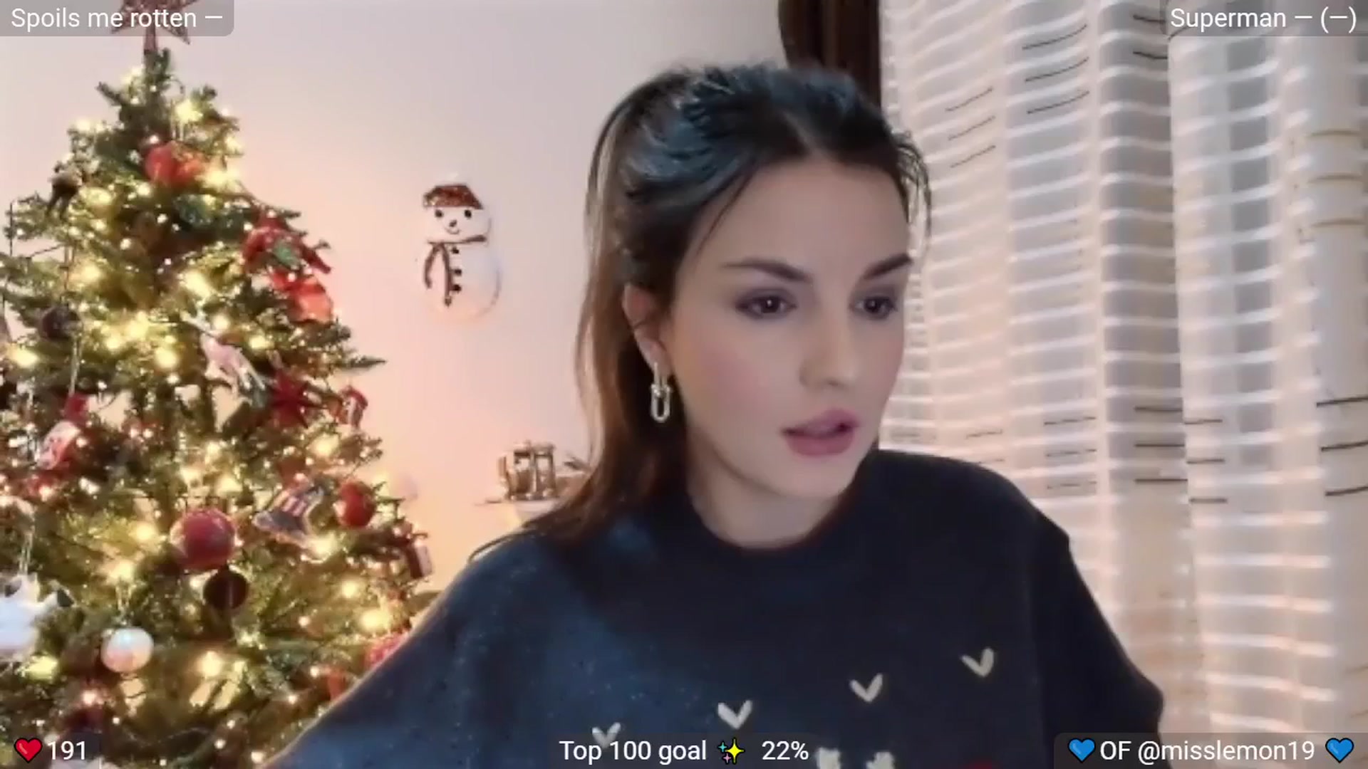 Gallery image thumbnail from SugarPlum's myfreecams stream on, 12/31/2025, 11:00 image 1 of 20