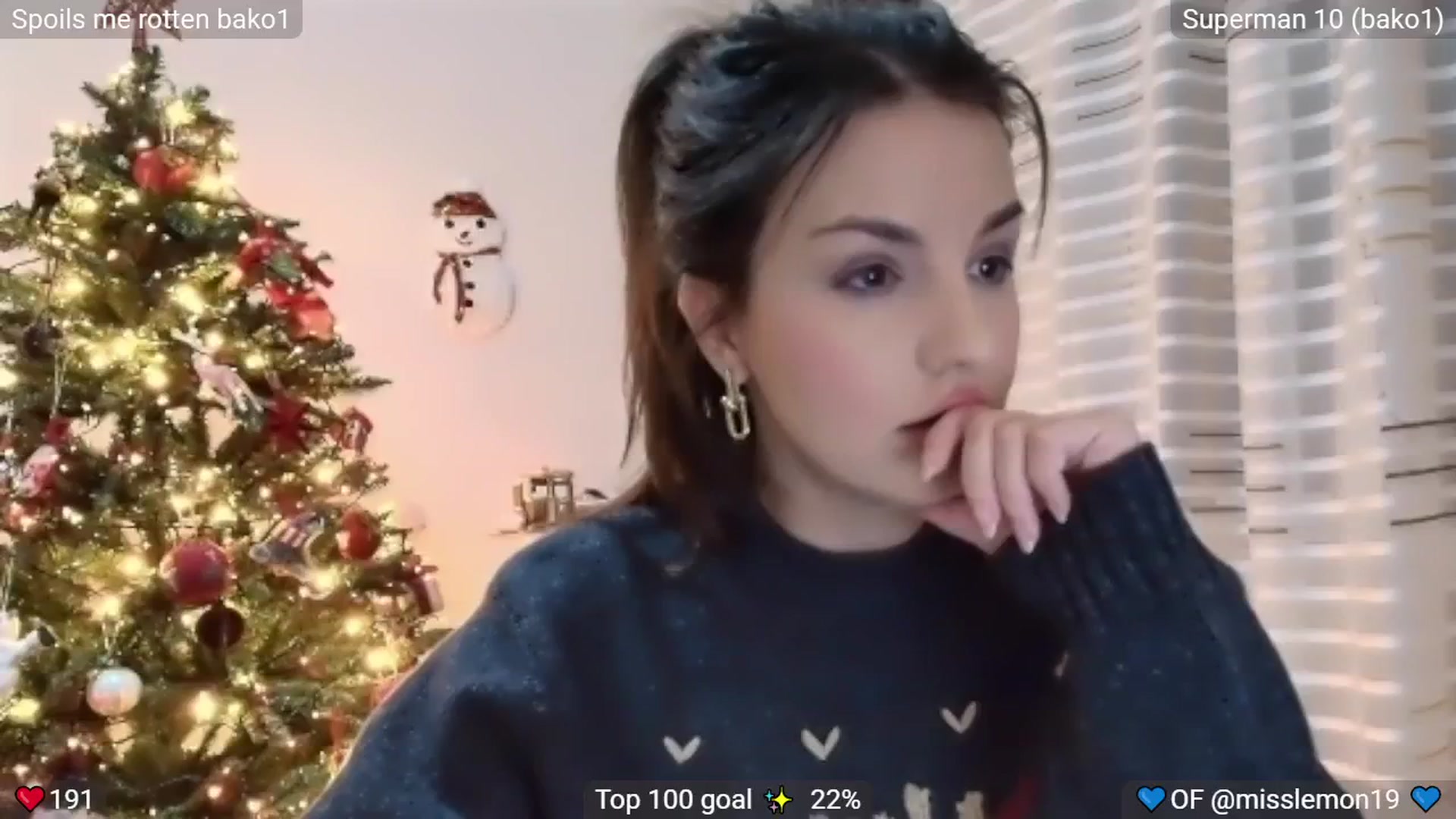 Gallery image thumbnail from SugarPlum's myfreecams stream on, 12/31/2025, 11:00 image 4 of 20