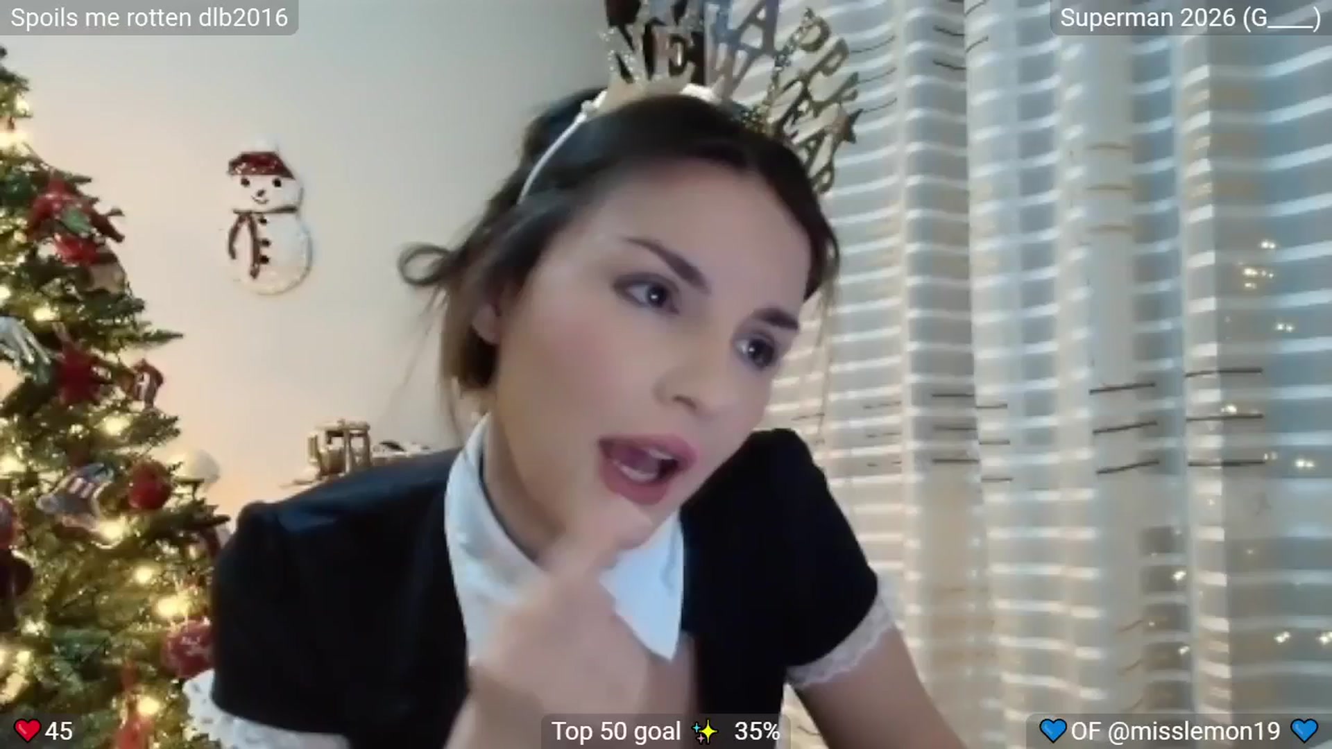 Gallery image thumbnail from SugarPlum's myfreecams stream on, 01/01/2026, 19:53 image 20 of 20