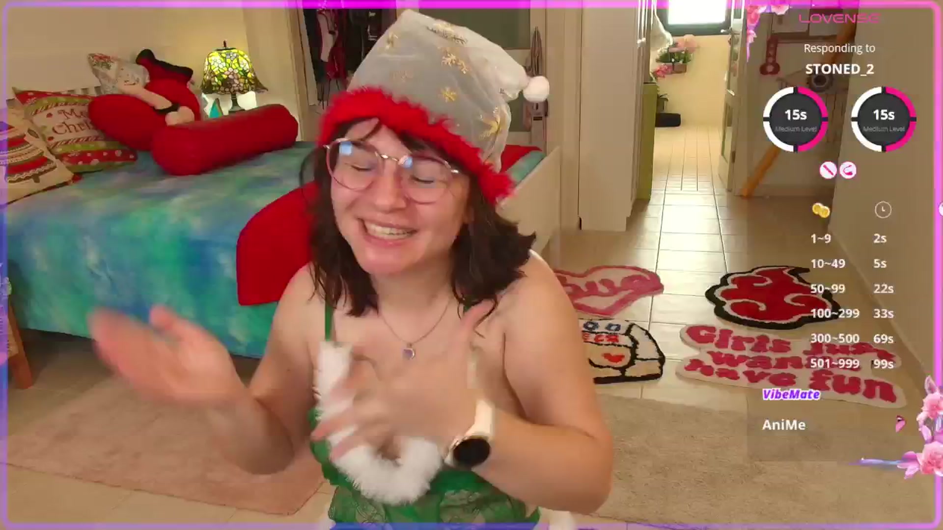 Gallery image thumbnail from SugarSpice22's myfreecams stream on, 12/25/2024, 16:40 image 13 of 20