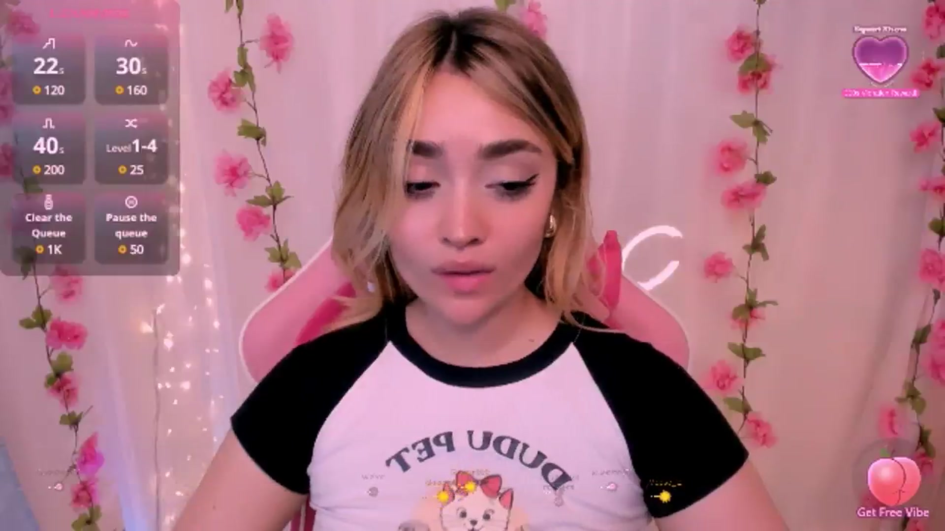 Gallery image thumbnail from Sugar_h0ney's myfreecams stream on, 10/23/2024, 05:22 image 12 of 20