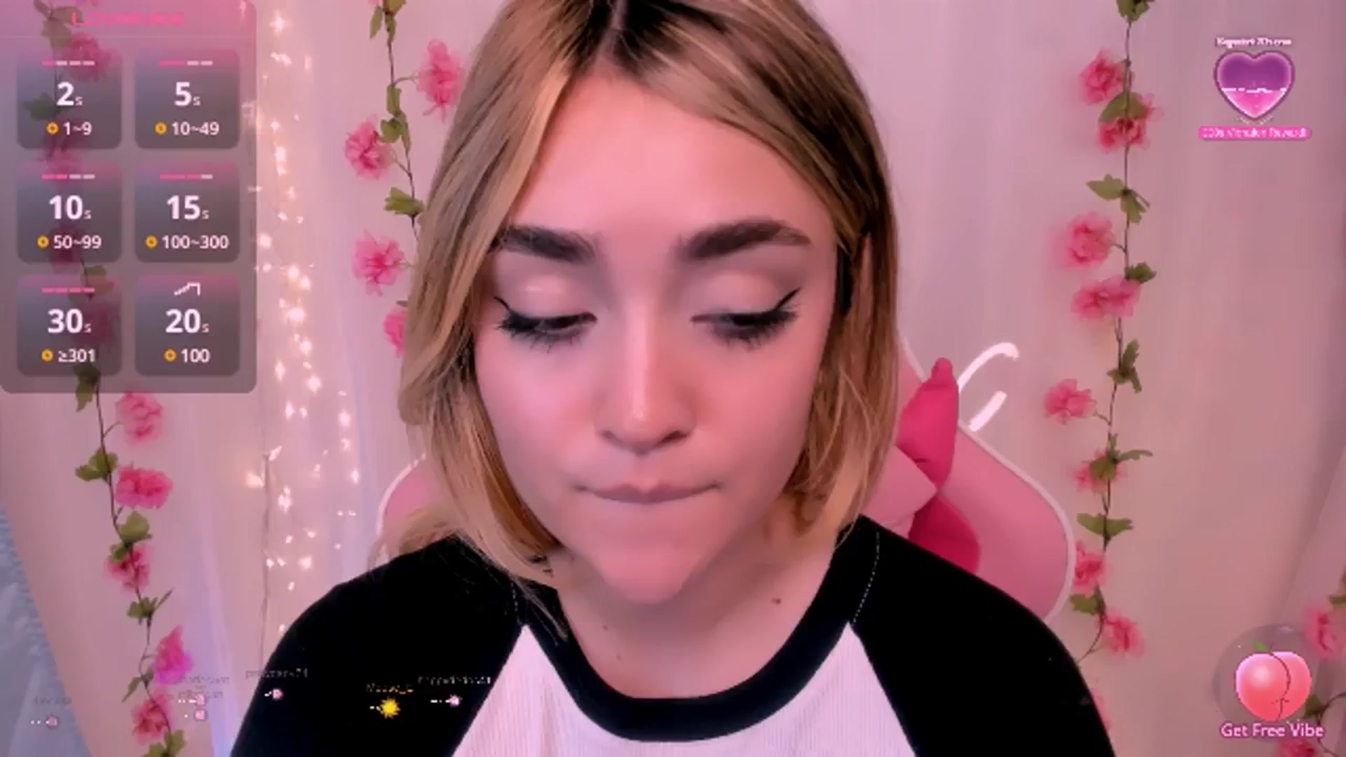 Gallery image thumbnail from Sugar_h0ney's myfreecams stream on, 10/23/2024, 05:43 image 1 of 20
