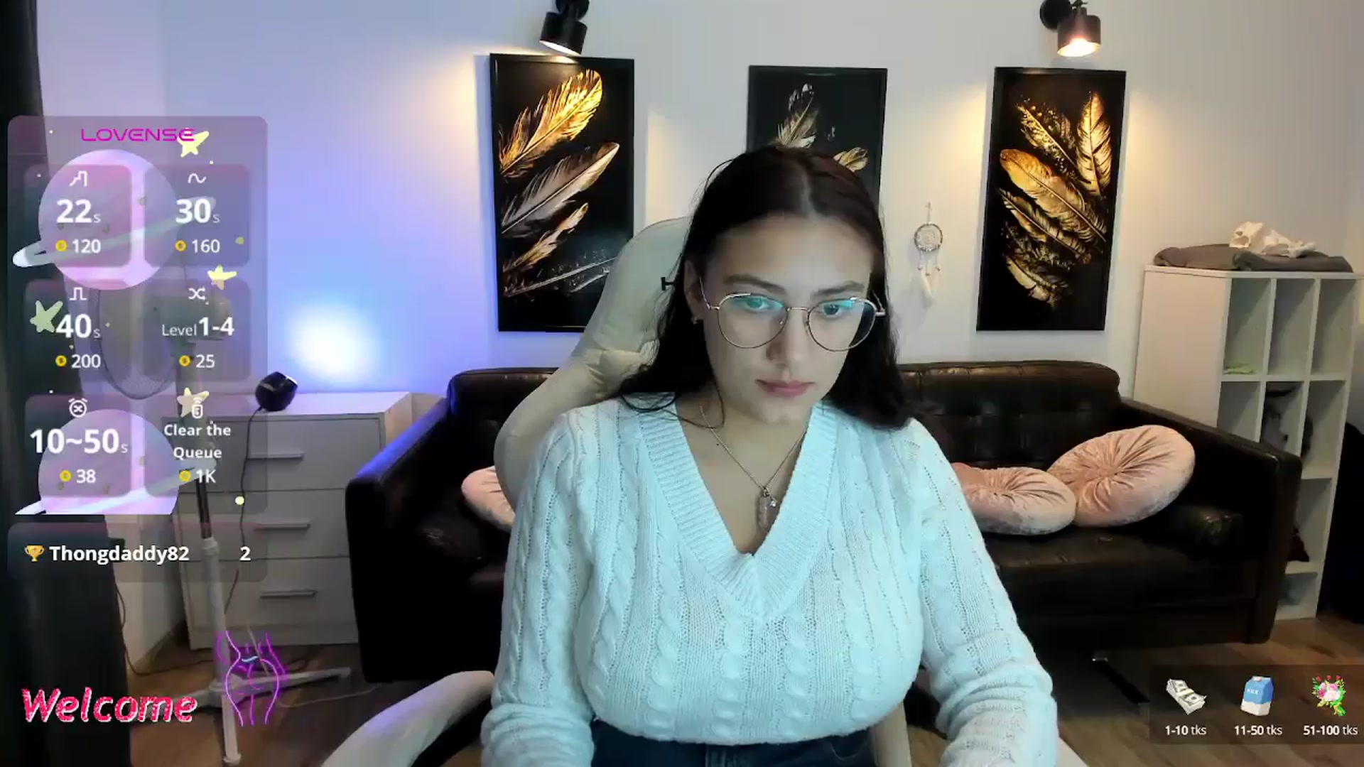 Gallery image thumbnail from SunfLowerr's myfreecams stream on, 11/10/2024, 17:06 image 9 of 20