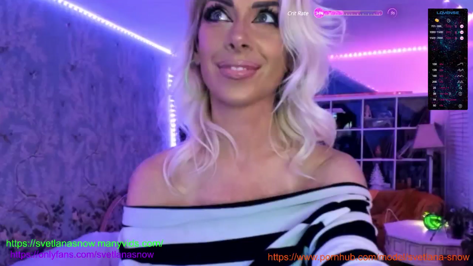 Gallery image thumbnail from SvetlanaSnow's myfreecams stream on, 08/07/2024, 05:27 image 6 of 20