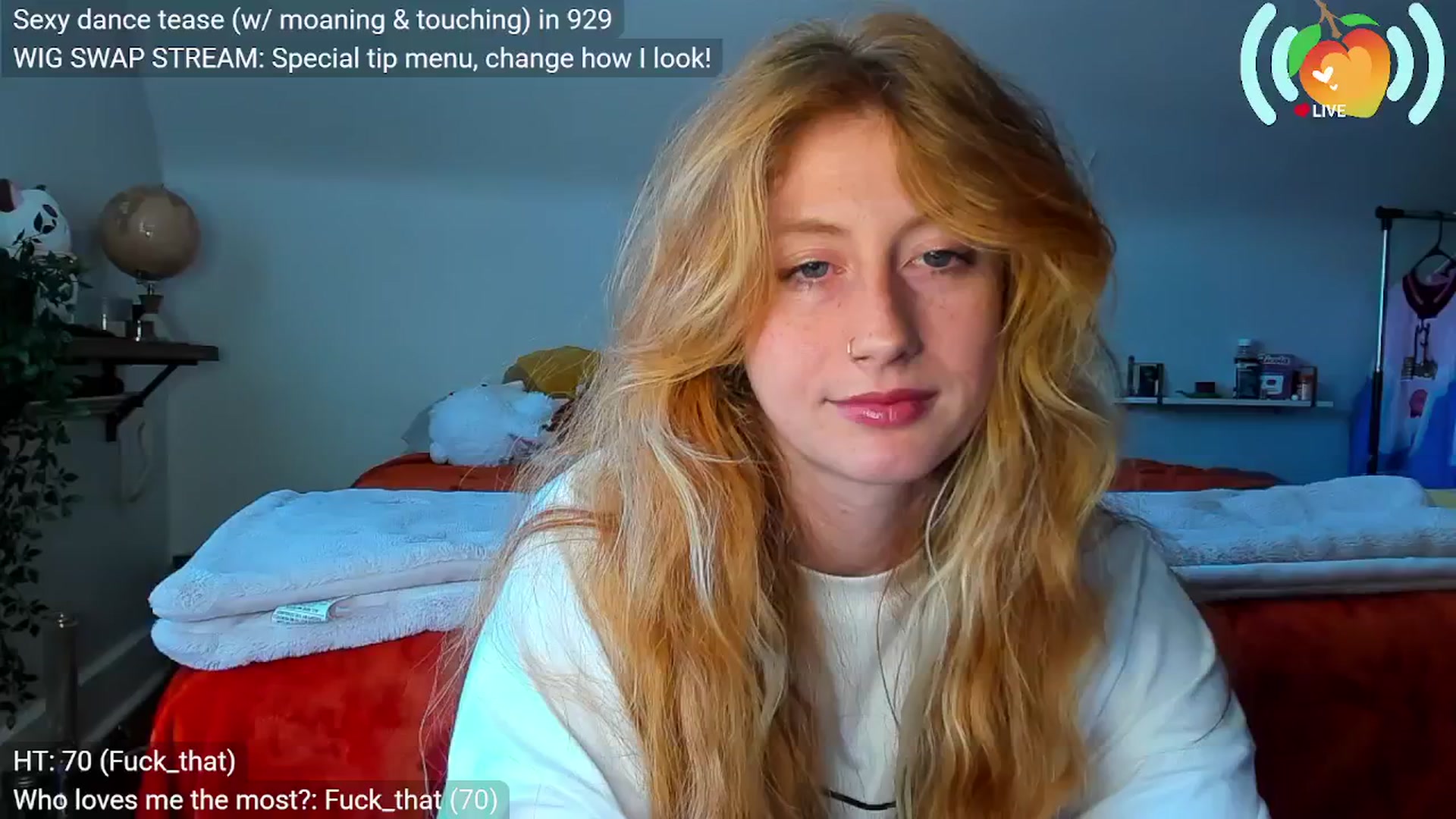 Gallery image thumbnail from SweetMango's myfreecams stream on, 08/30/2025, 19:49 image 1 of 20