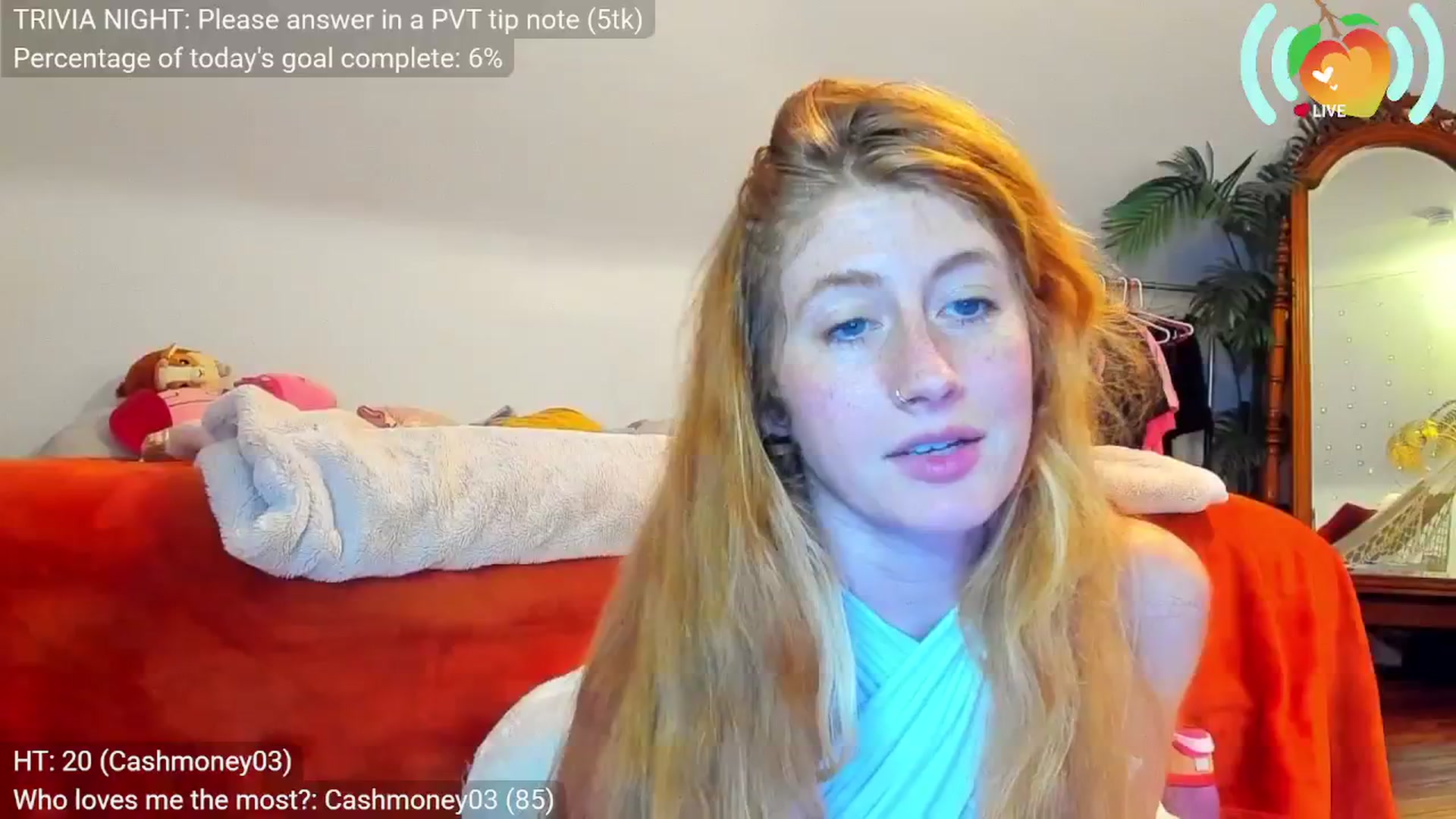 Gallery image thumbnail from SweetMango's myfreecams stream on, 09/23/2025, 02:05 image 8 of 20