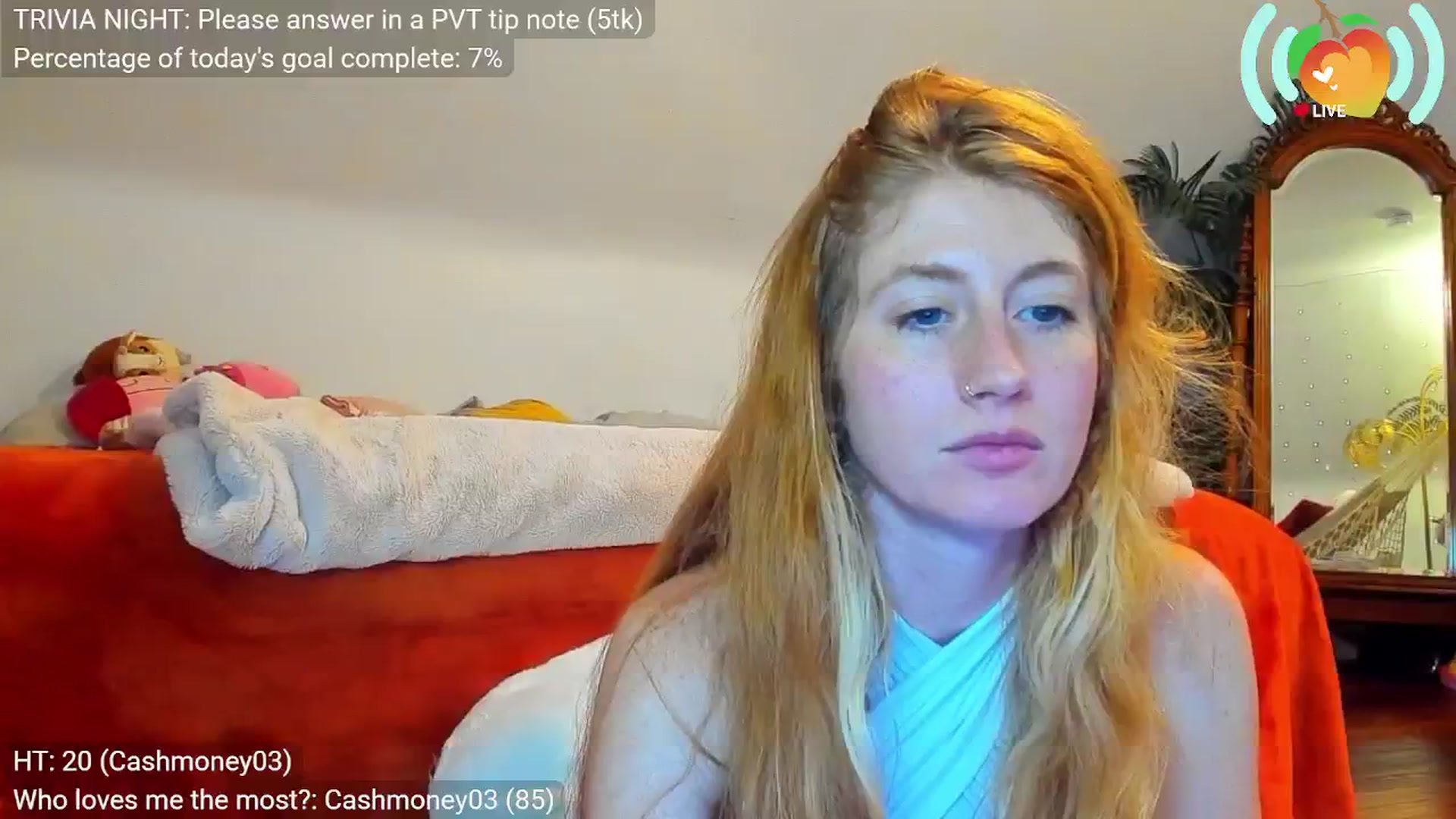 Gallery image thumbnail from SweetMango's myfreecams stream on, 09/23/2025, 02:05 image 9 of 20