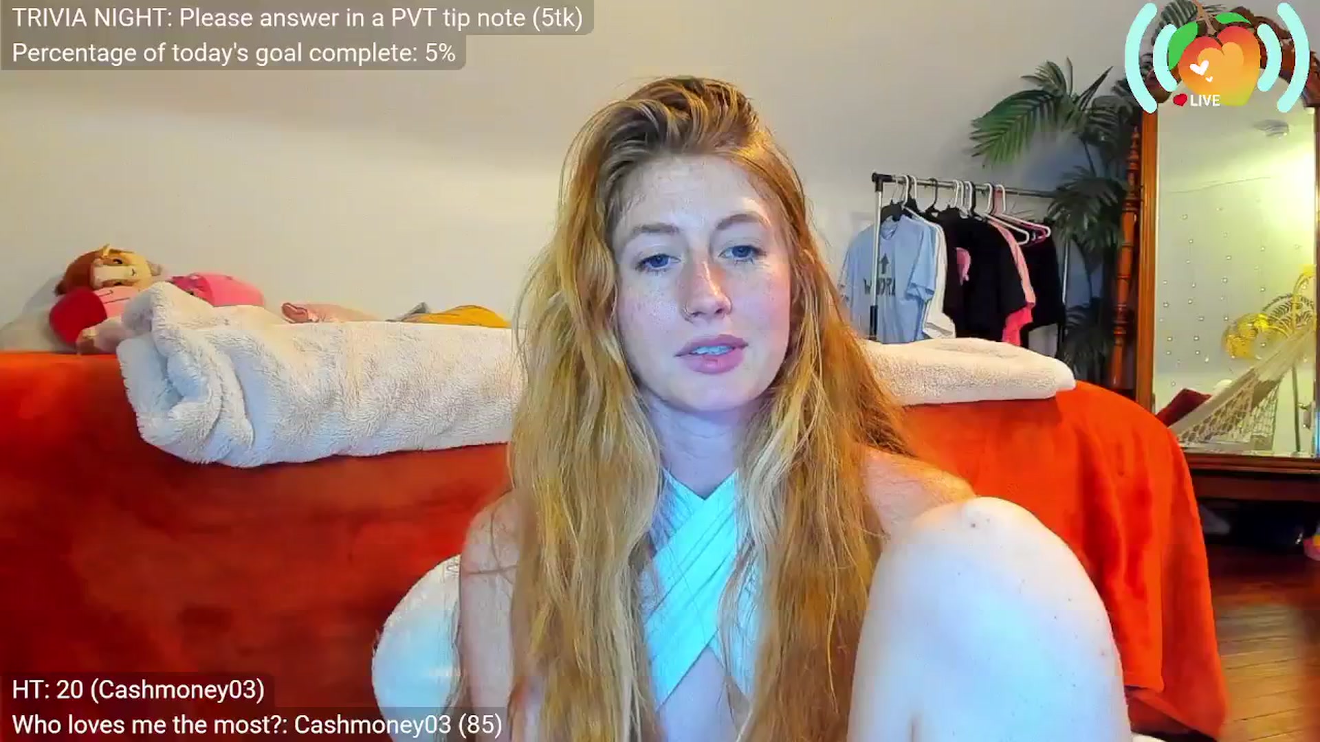 Gallery image thumbnail from SweetMango's myfreecams stream on, 09/23/2025, 02:05 image 5 of 20