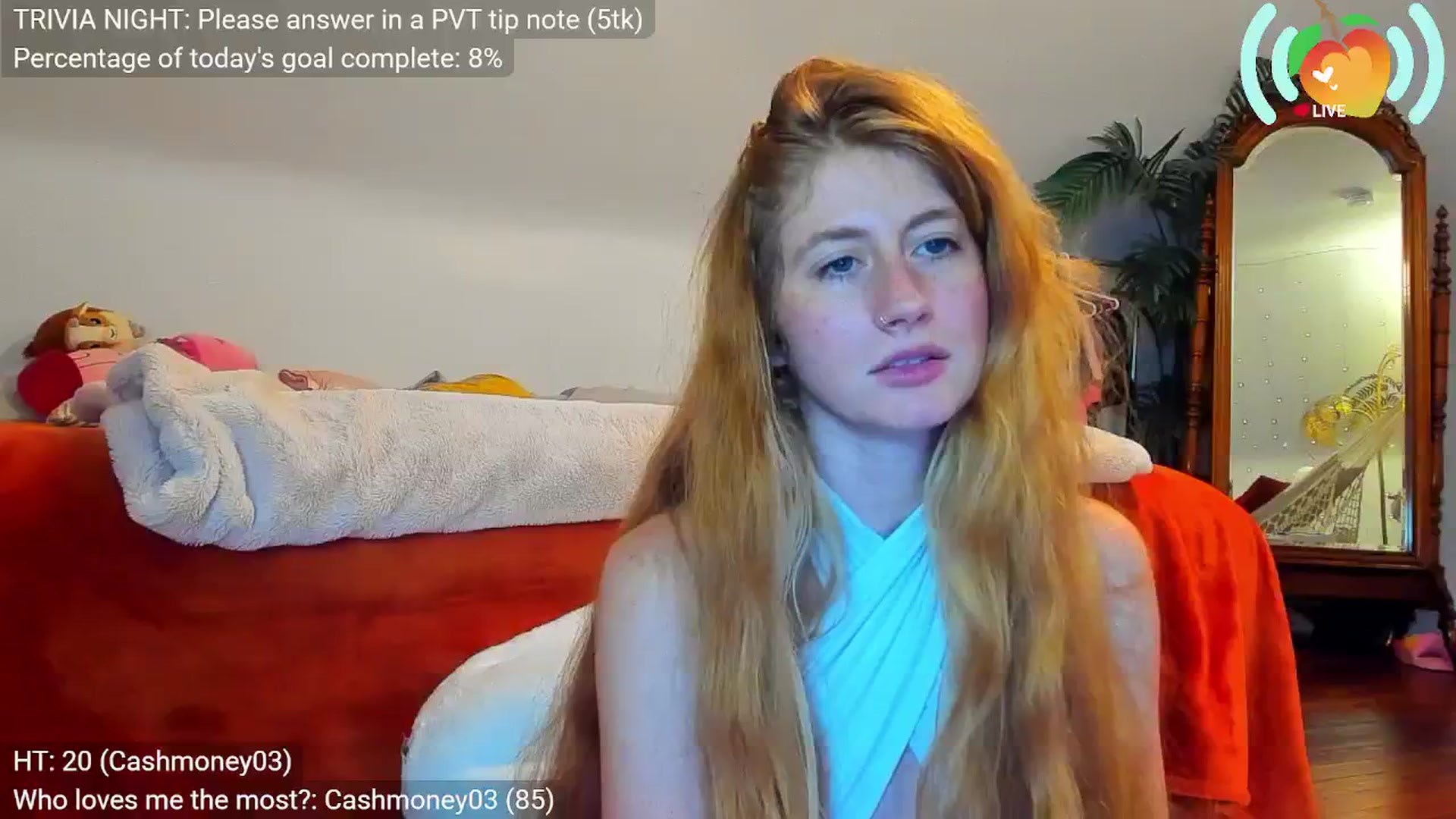 Gallery image thumbnail from SweetMango's myfreecams stream on, 09/23/2025, 02:05 image 10 of 20