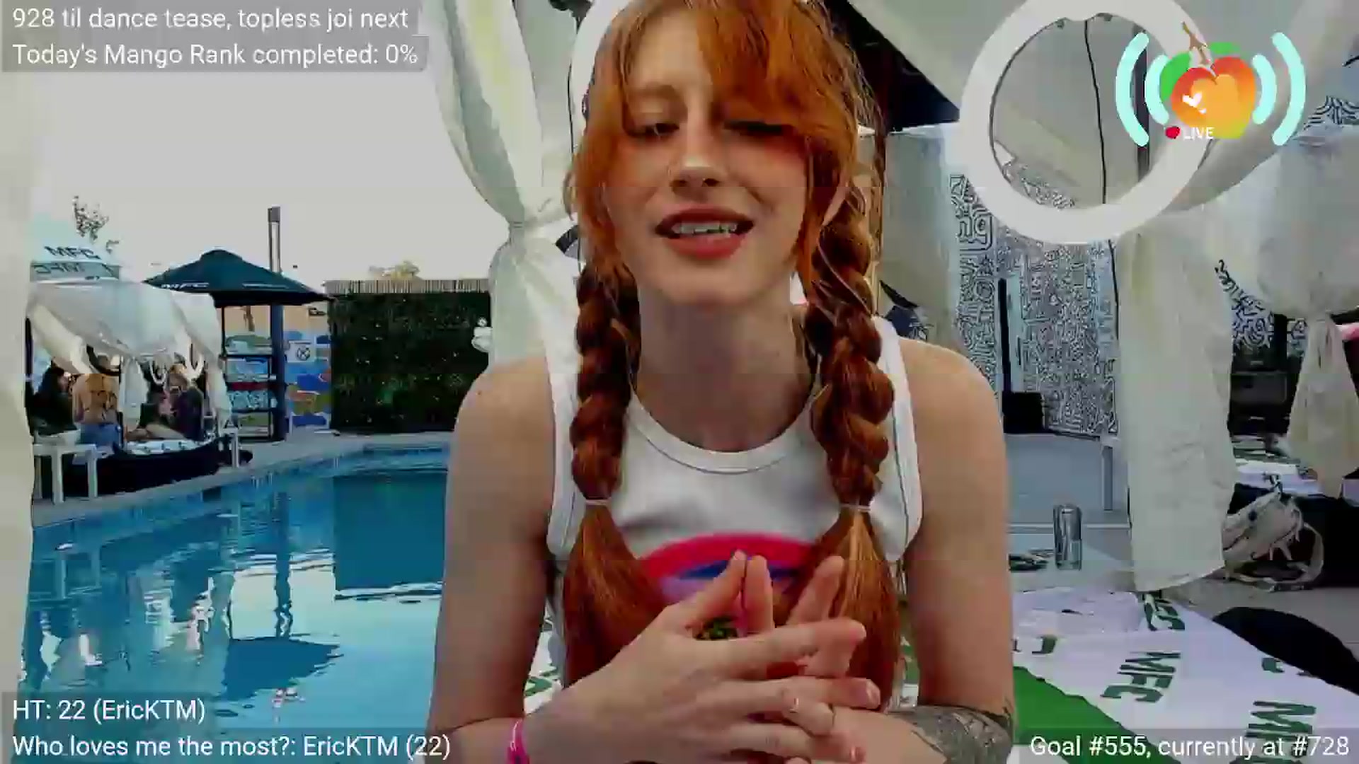 Gallery image thumbnail from SweetMango's myfreecams stream on, 05/19/2026, 02:03 image 17 of 20