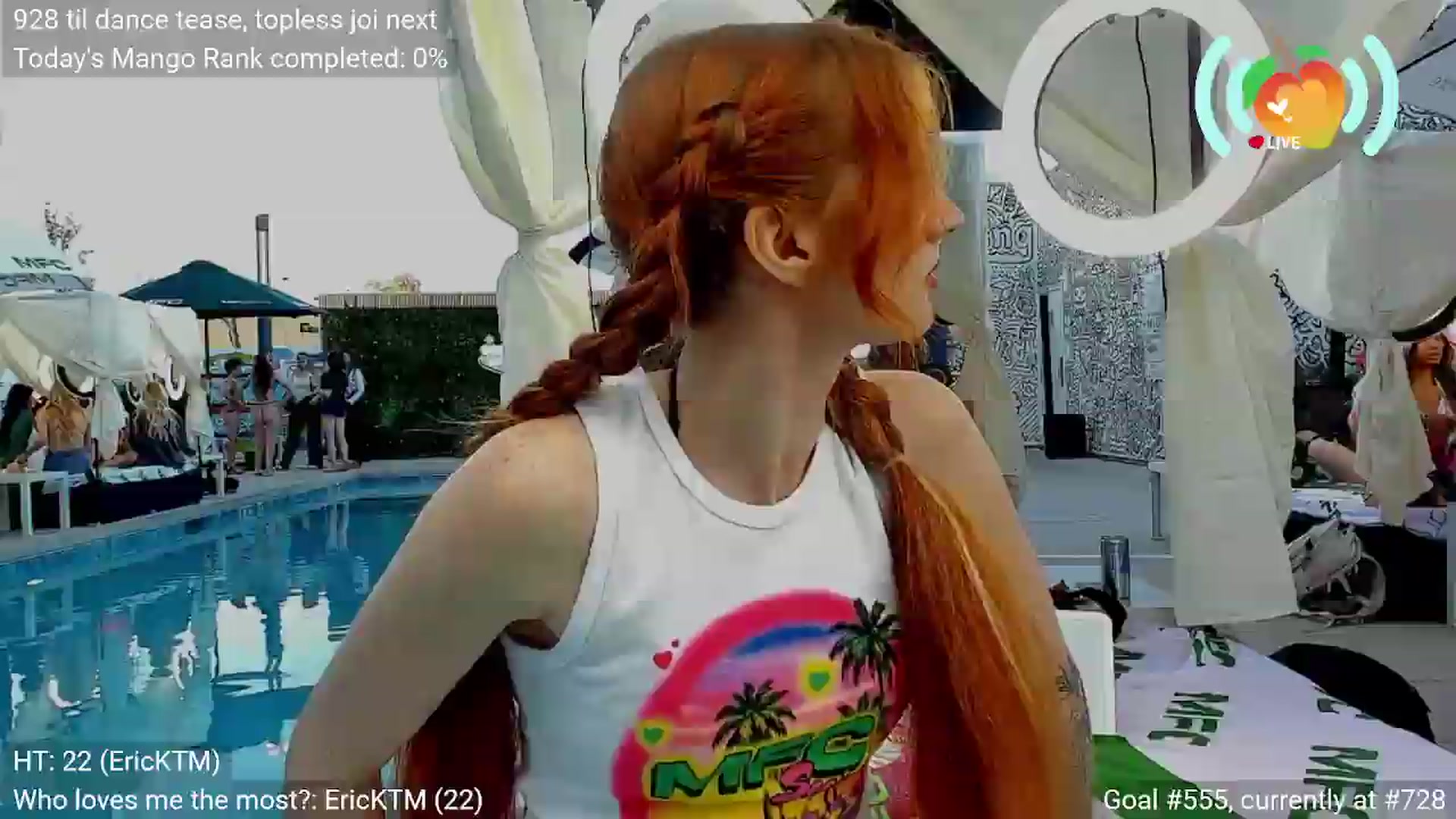Gallery image thumbnail from SweetMango's myfreecams stream on, 05/19/2026, 02:03 image 11 of 20