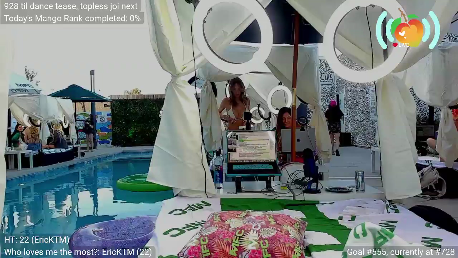 Gallery image thumbnail from SweetMango's myfreecams stream on, 05/19/2026, 02:03 image 15 of 20