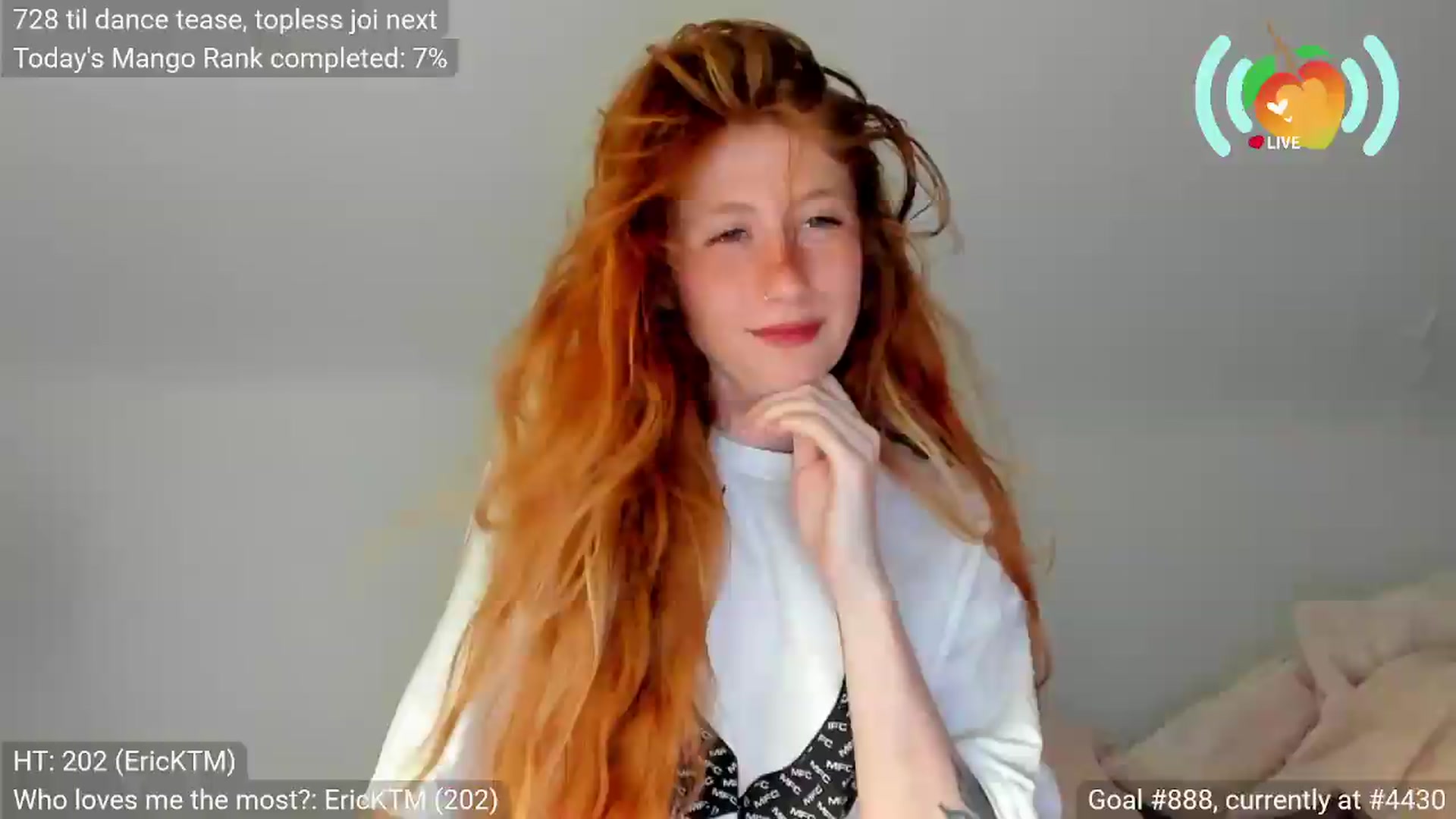 Gallery image thumbnail from SweetMango's myfreecams stream on, 06/04/2026, 01:16 image 3 of 20
