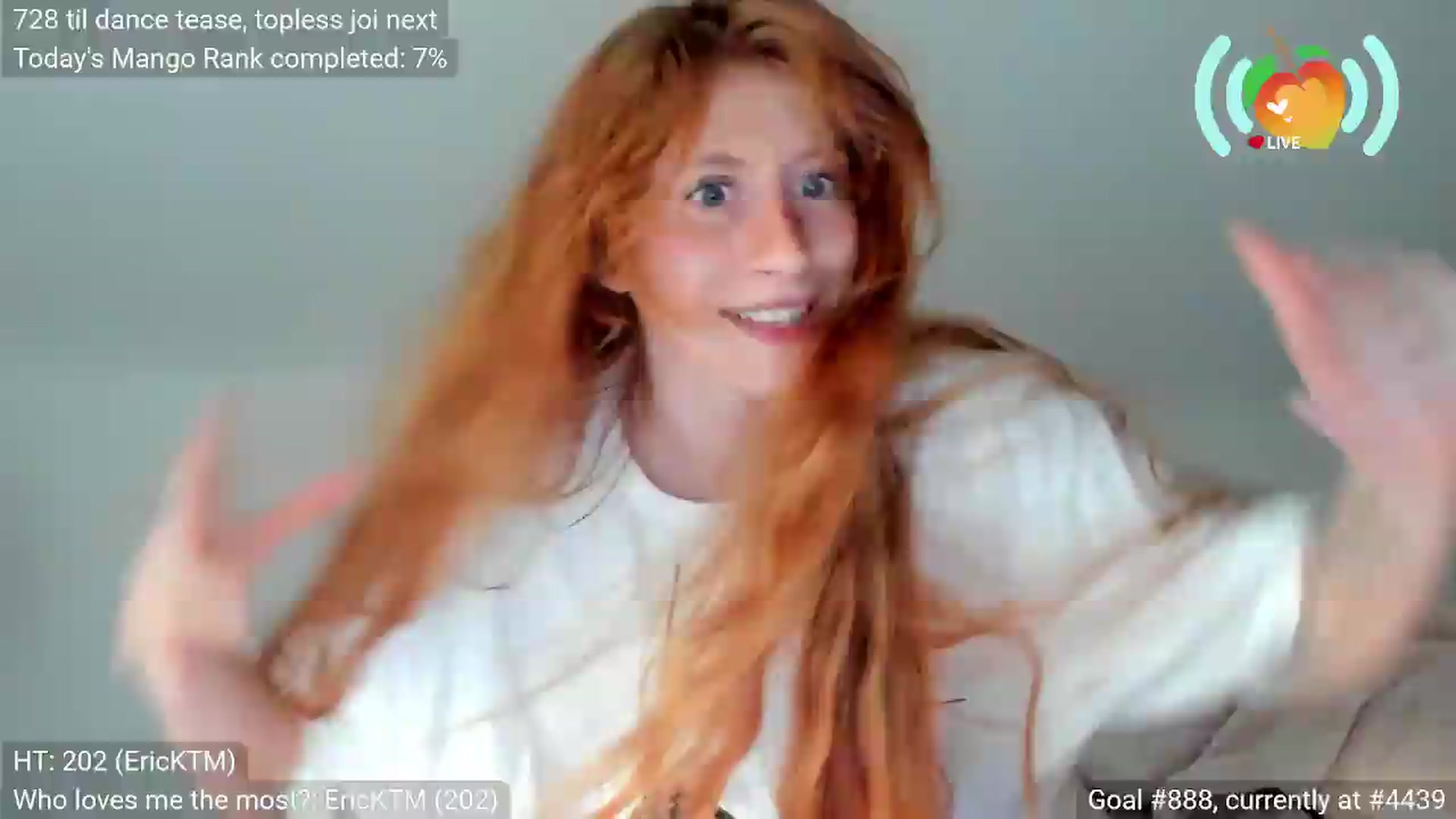 Gallery image thumbnail from SweetMango's myfreecams stream on, 06/04/2026, 01:16 image 6 of 20